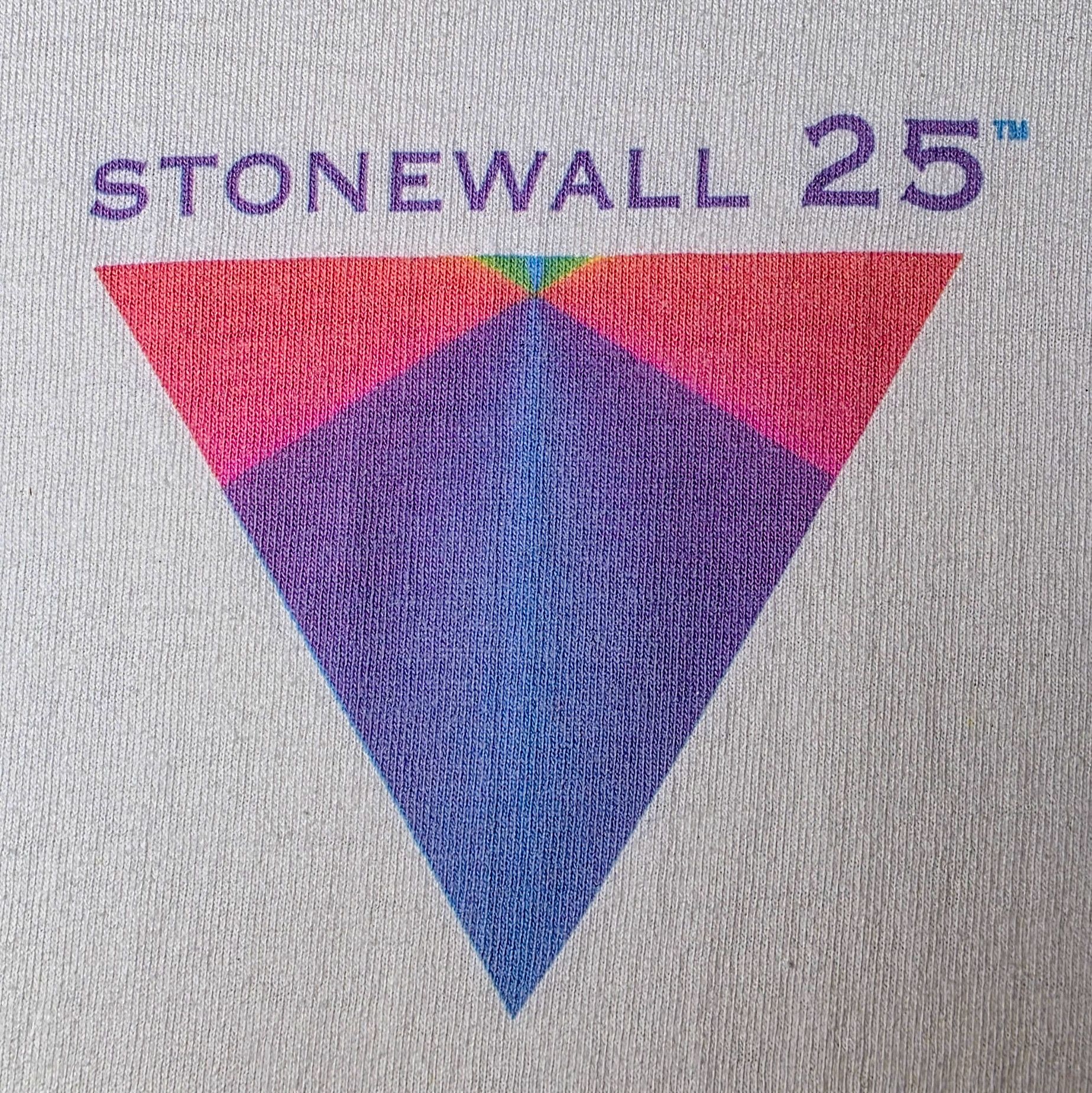 Lee Vintage Stonewall 25 T-Shirt – XL – 1994 LGBTQ Pride Tee Size US XL / EU 56 / 4 - 2 Thumbnail