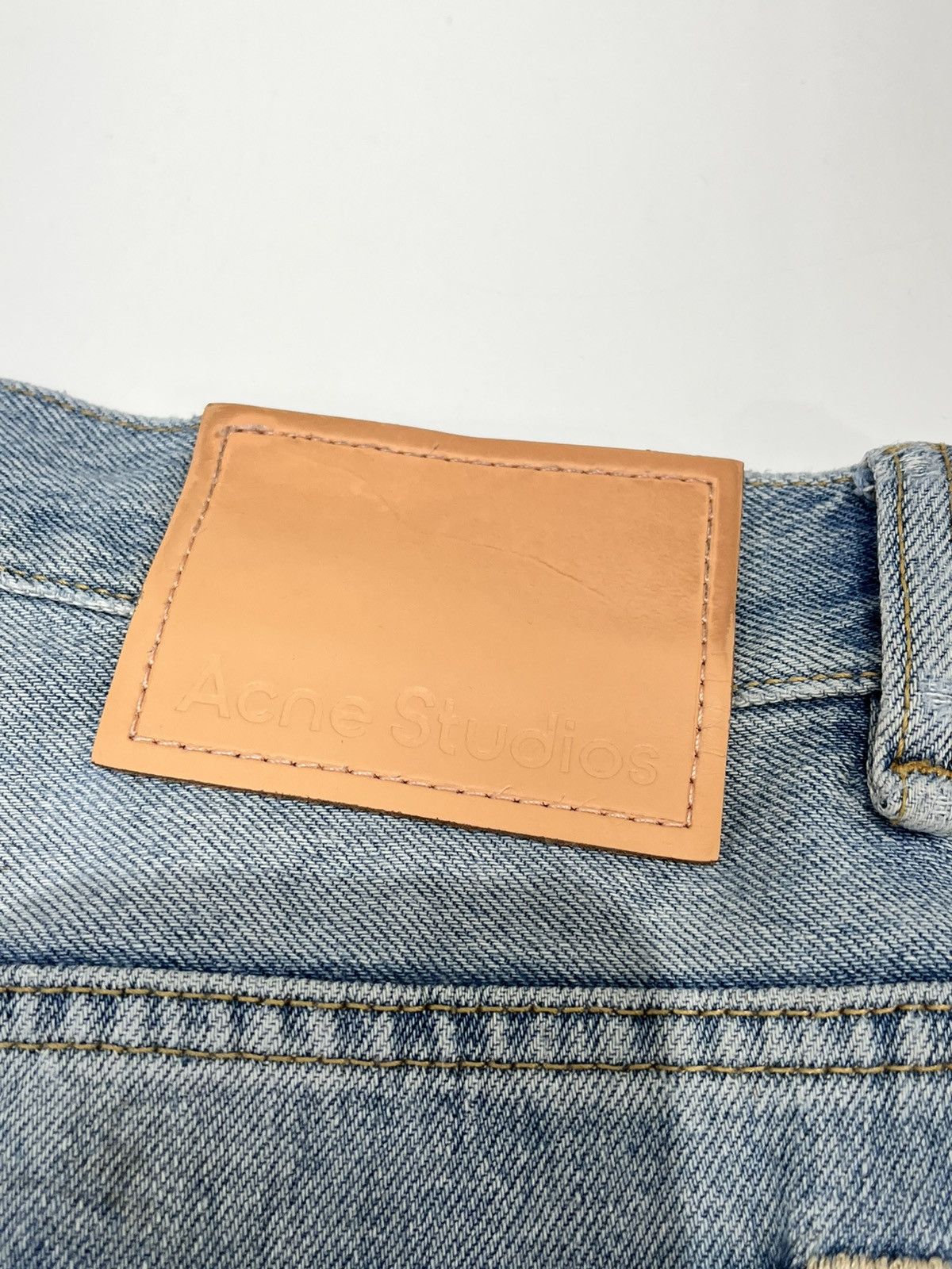Acne Studios Acne Studios Regular Fit Jeans 2021M Blue Size US 33 - 3 Thumbnail
