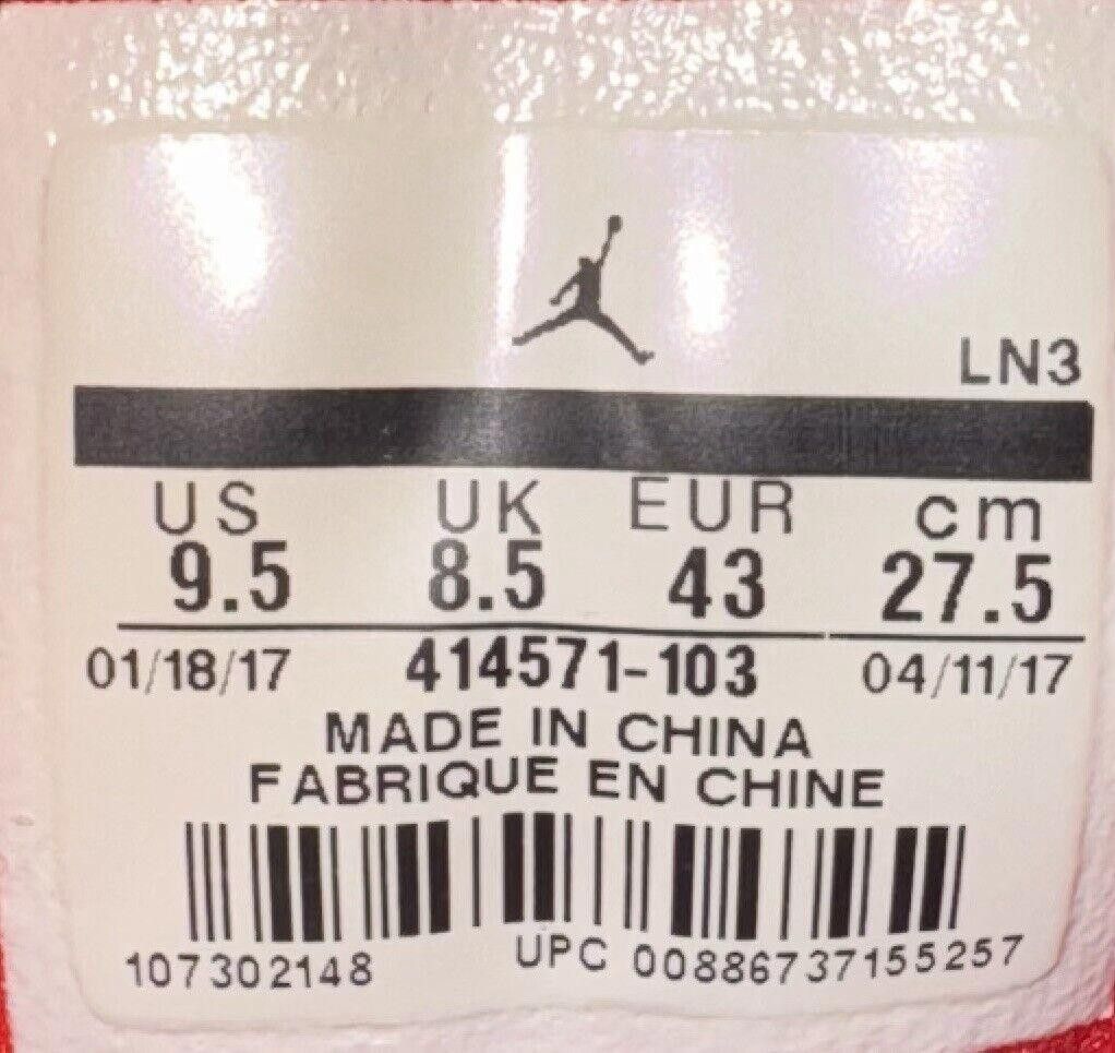 Jordan Brand Nike Air Jordan 13 Retro History of Flight 414571-103 Sz 9.5 Size US 9.5 / EU 42-43 - 9 Thumbnail