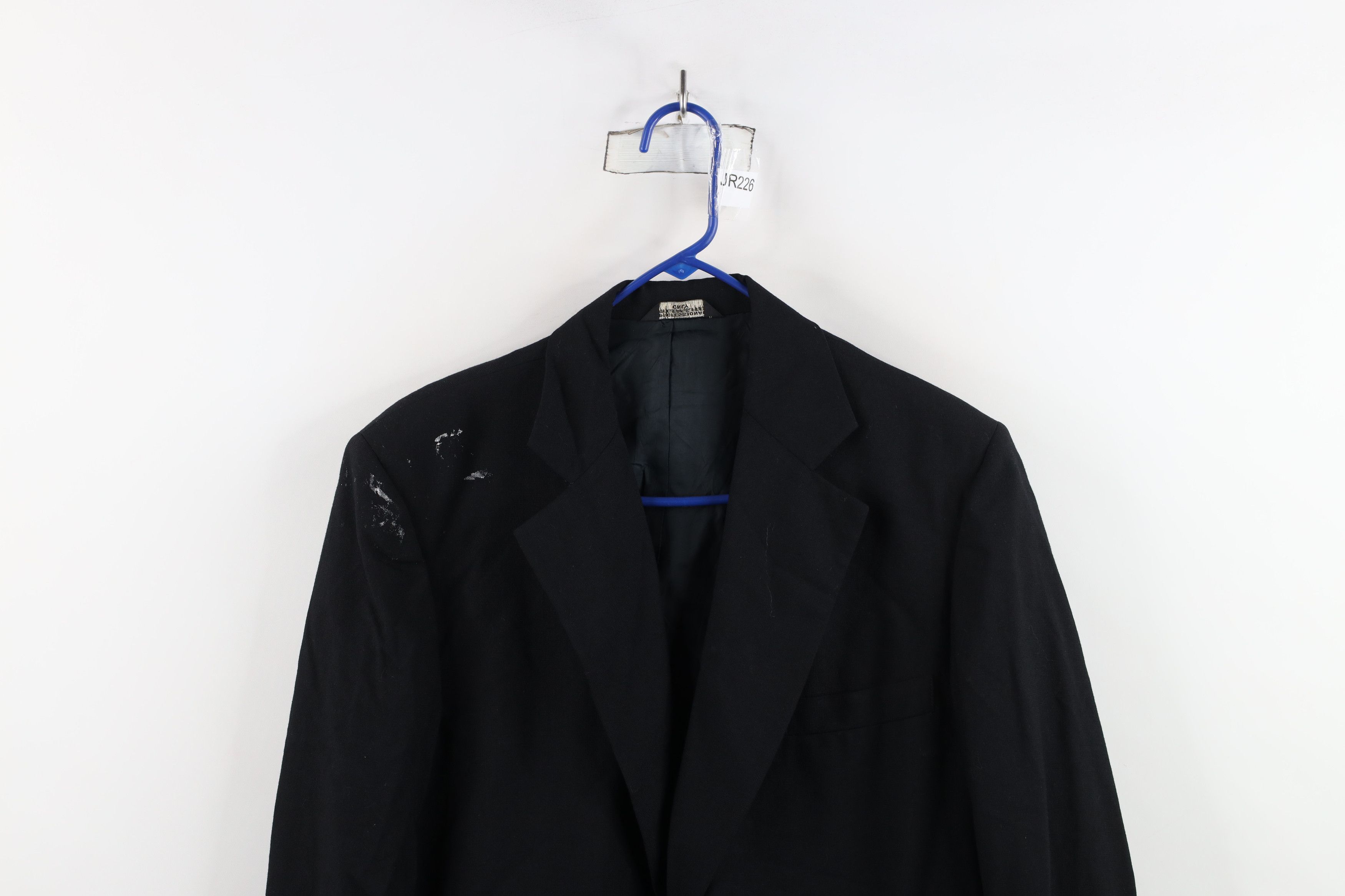 Vintage Vintage 70s Streetwear Suit Jacket Sport Coat Black USA Size US XXL / EU 58 / 5 - 2 Thumbnail