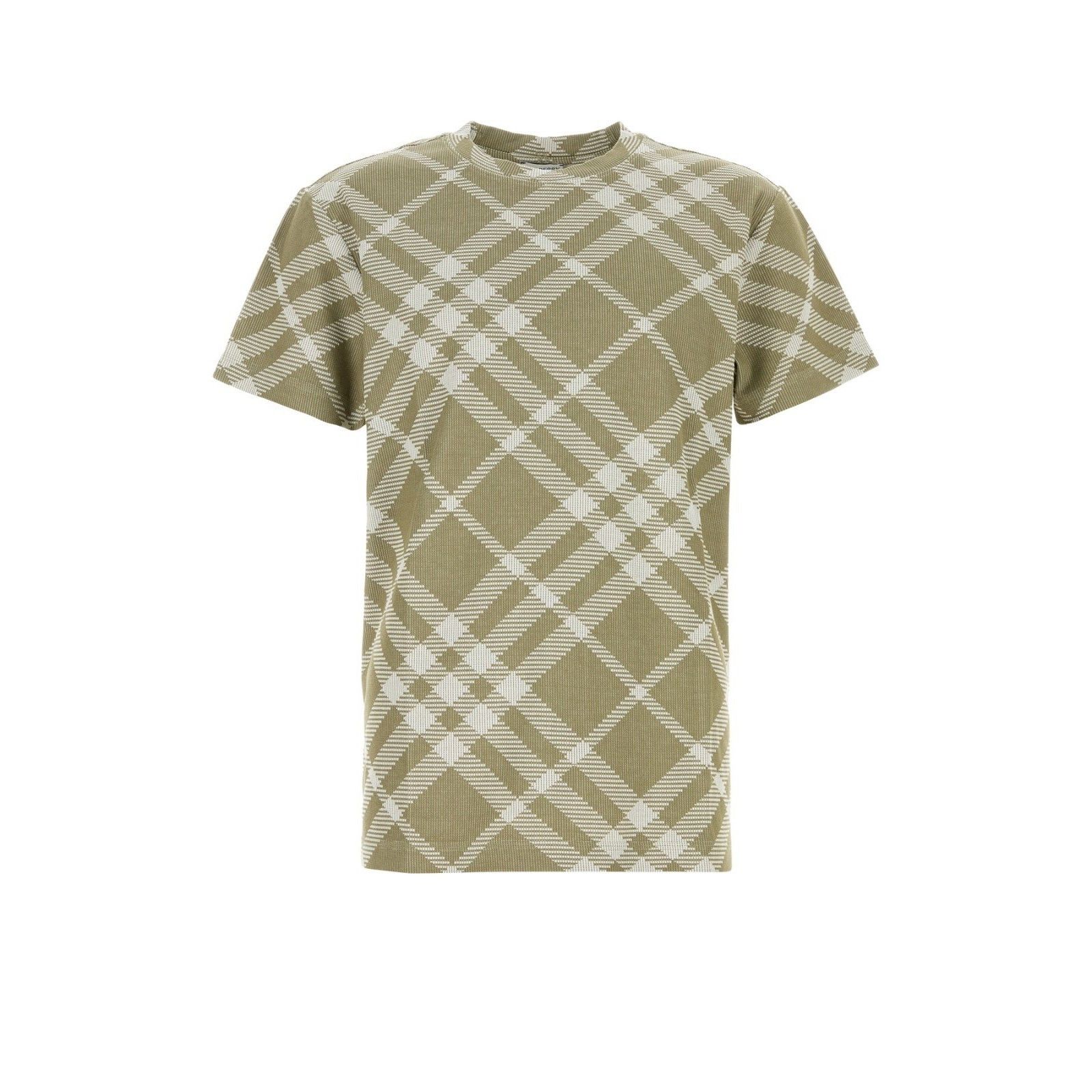 BURBERRY Stretch Cotton T-shirt New And Authentic (Men's siz