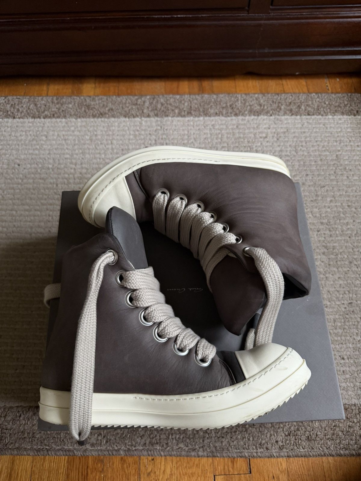 Rick Owens Jumbo Laced Padded Rick Ownes Size US 11 / EU 44 - 5 Thumbnail
