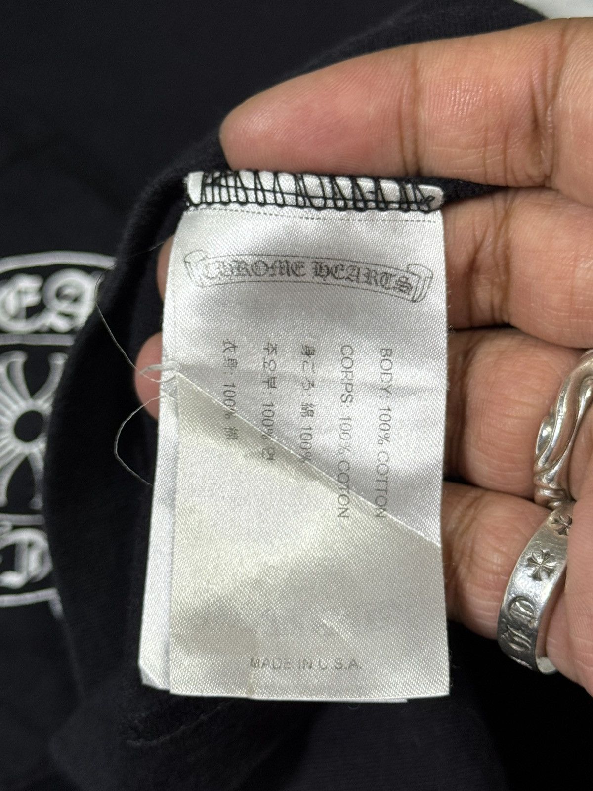 Chrome Hearts Chrome Hearts - Iconic Horseshoe Scroll Size US L / EU 52-54 / 3 - 9 Thumbnail