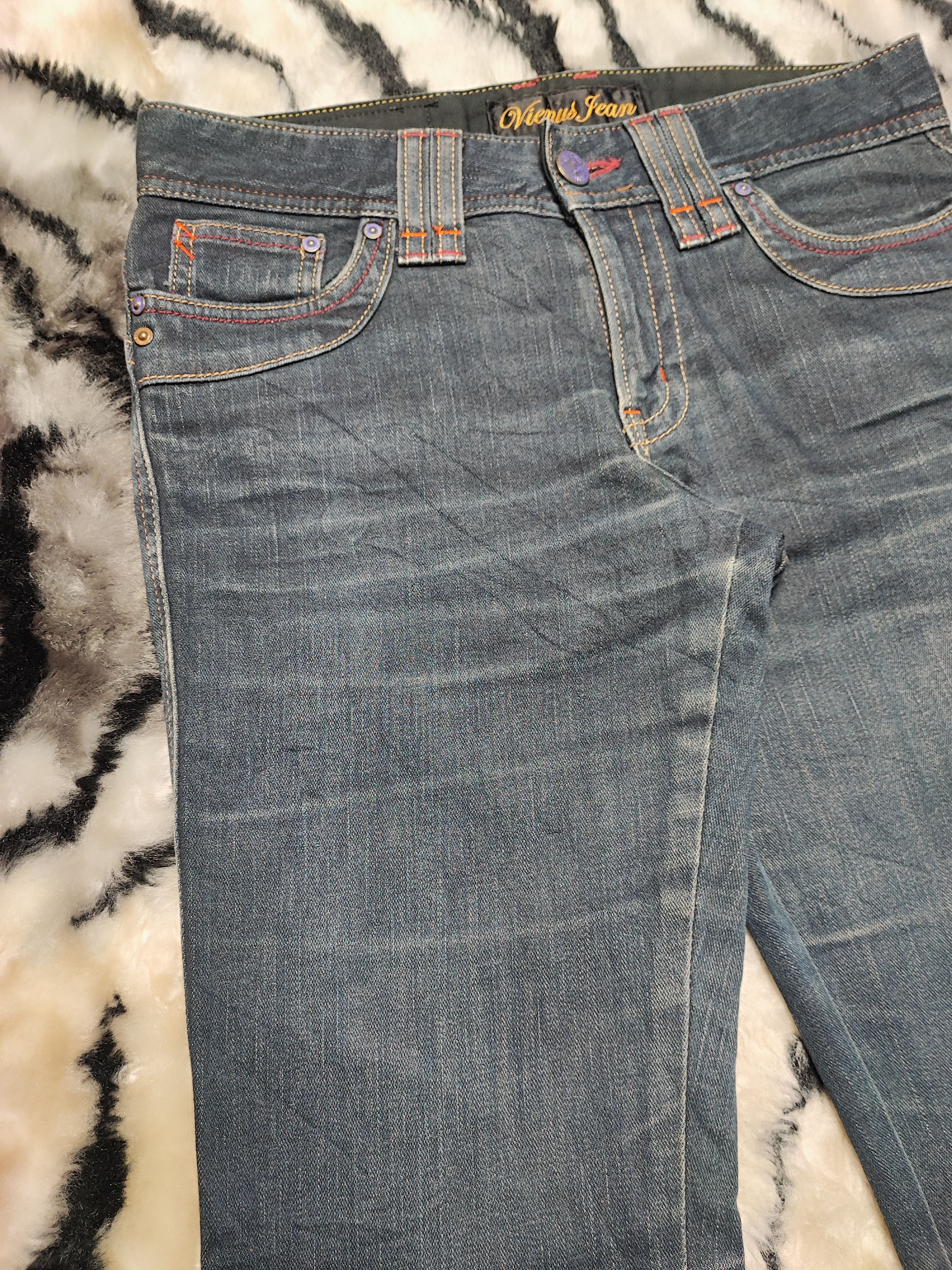 Edwin × Vintage Edwin Something Bootcut Flare Distressed Jeans Size US 30 / EU 46 - 6 Thumbnail