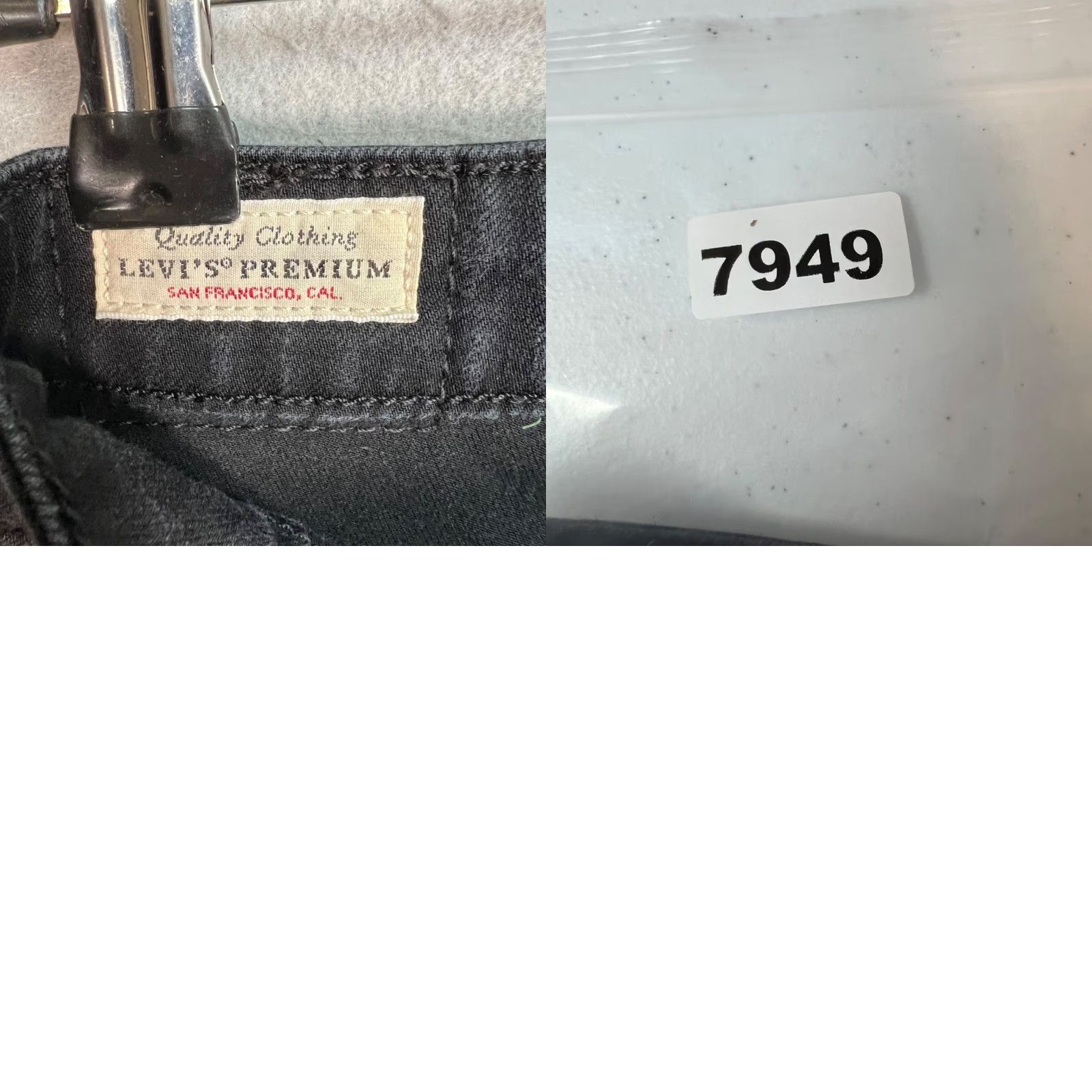 Levi's VINTAGE Levi's Jeans Women 721 High Rise Skinny 27 x 30 Black Denim Cotton Blend Fat? Size 27" / US 4 / IT 40 - 9 Thumbnail