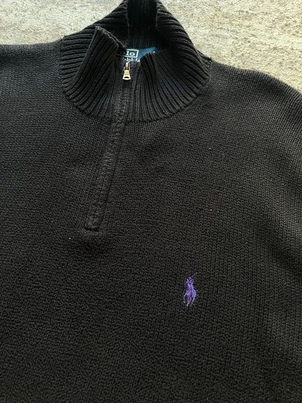 Polo Ralph Lauren Polo Ralph Lauren Sz L Small Pony 100% Cotton Zip Size US L / EU 52-54 / 3 - 10 Thumbnail