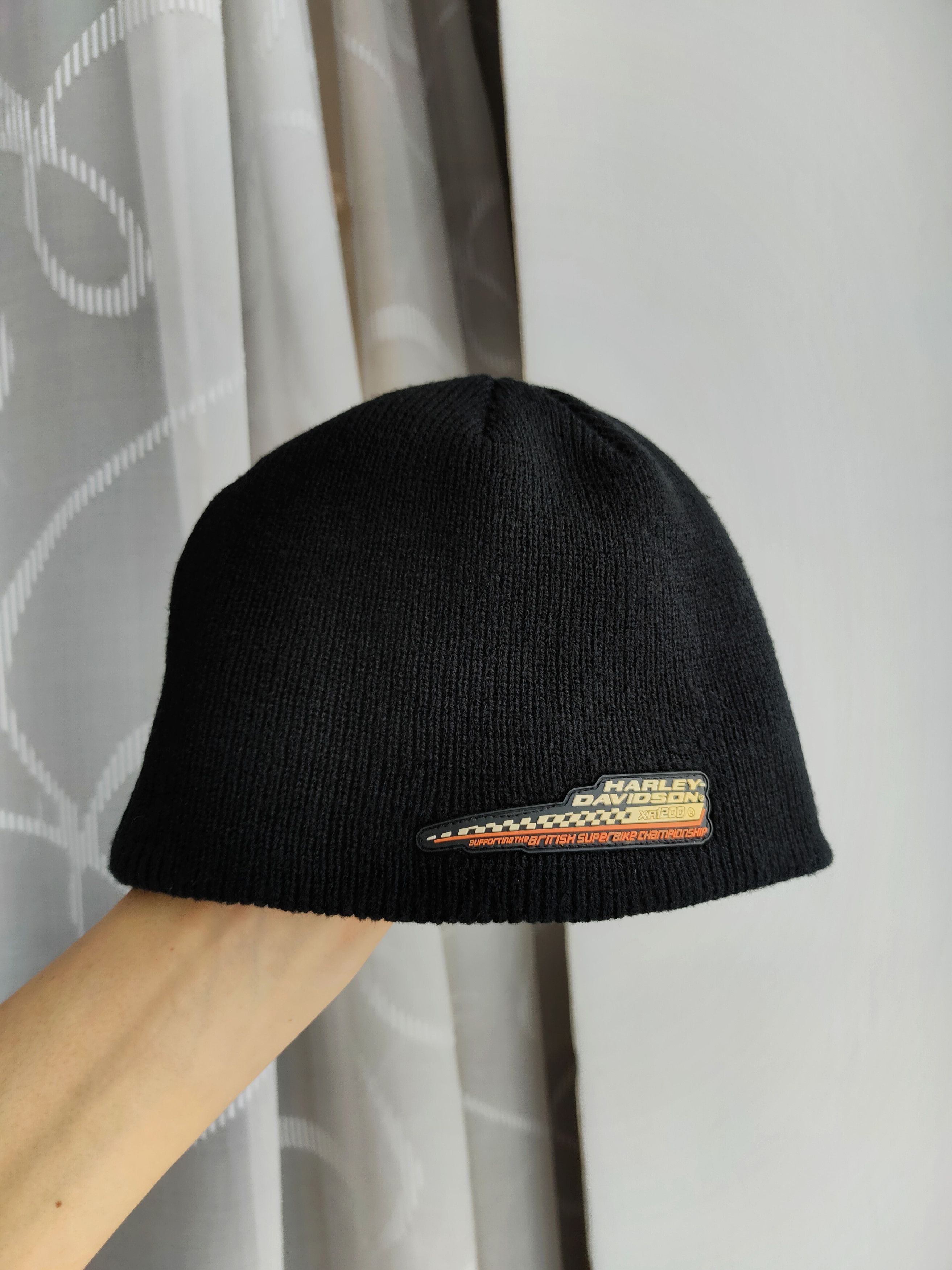 Harley Davidson Vintage Harley Davidson Beanie Hat Size ONE SIZE - 2 Thumbnail