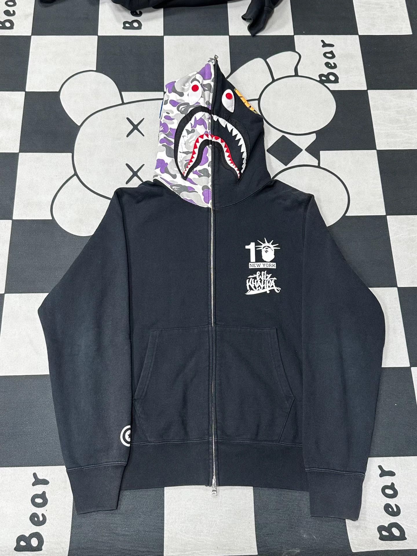 Bape bape Shark Full Zip Hoodie K5 Size US L / EU 52-54 / 3 - 1 Thumbnail