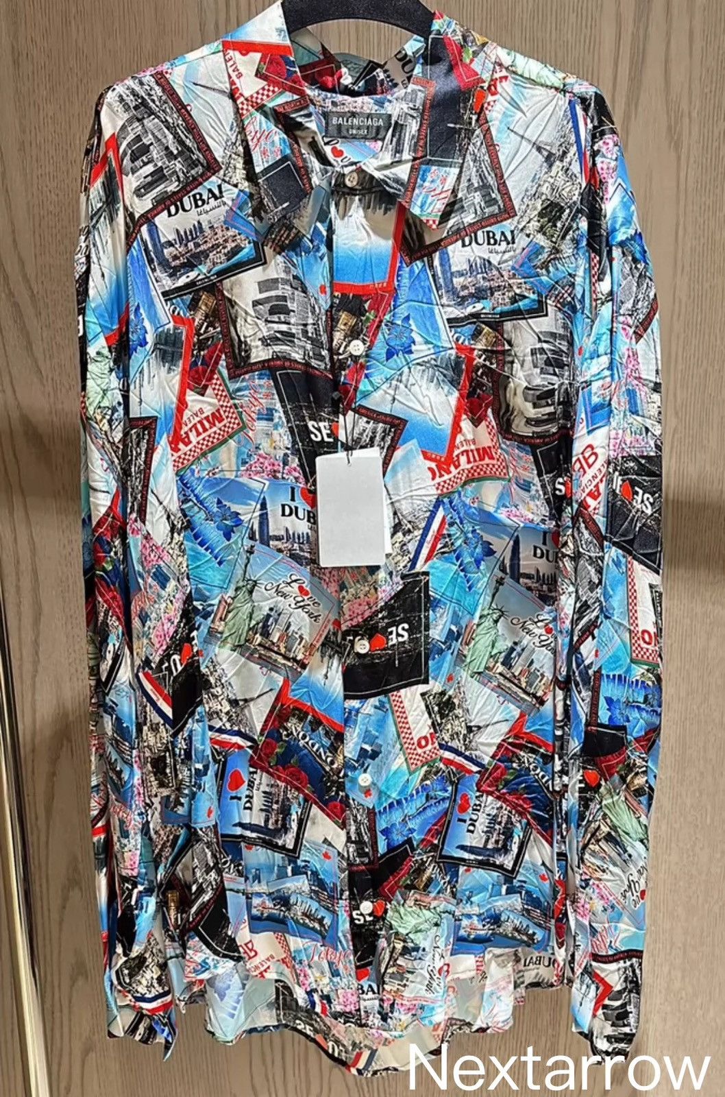 balenciaga shirt 2412-Nextarrow
