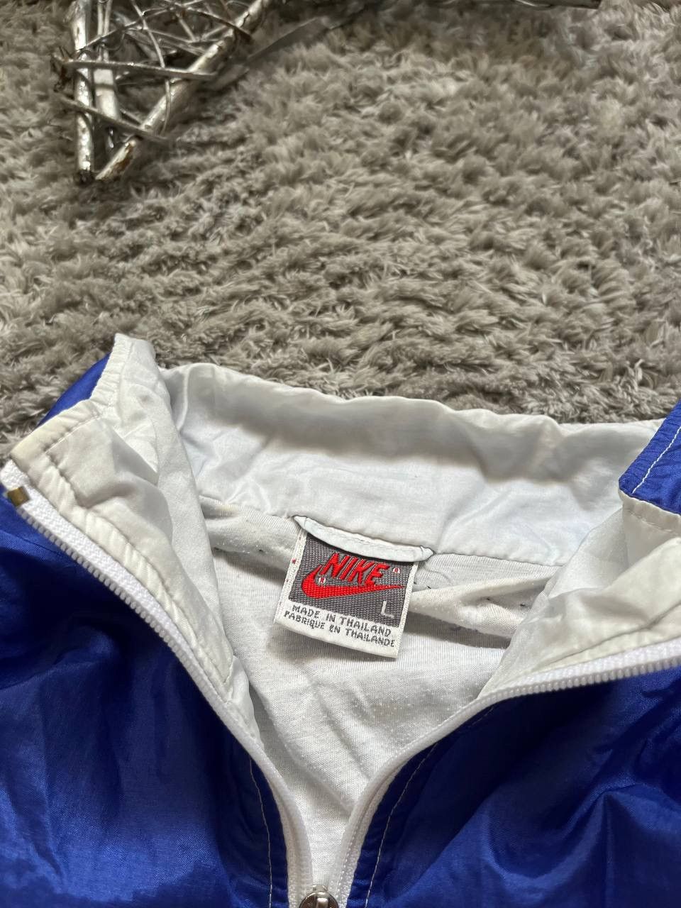 80s Nike Light Jacket Streetwear Vintage Logo Swoosh Rare