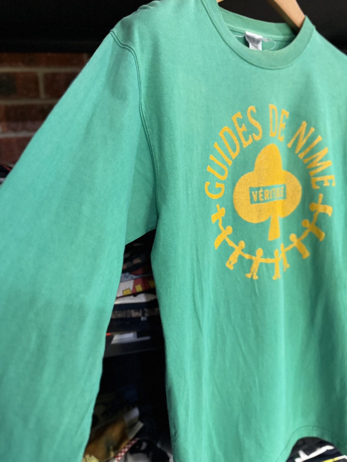 Denime × Japanese Brand × Vintage Vintage Guides Denime Veritable Sun Faded Tee Size US L / EU 52-54 / 3 - 11 Thumbnail