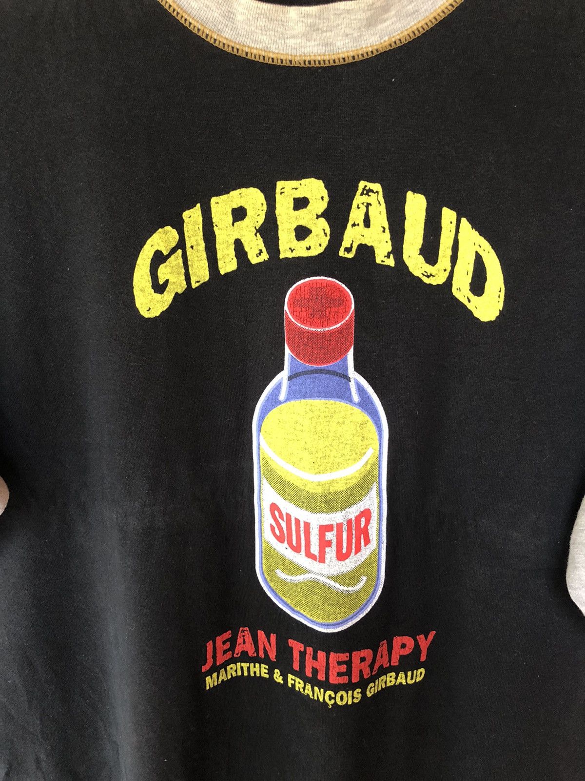 Marithe + Francois Girbaud Vintage Thrashed MFG Jean Therapy Shirt Tee Size US M / EU 48-50 / 2 - 3 Thumbnail
