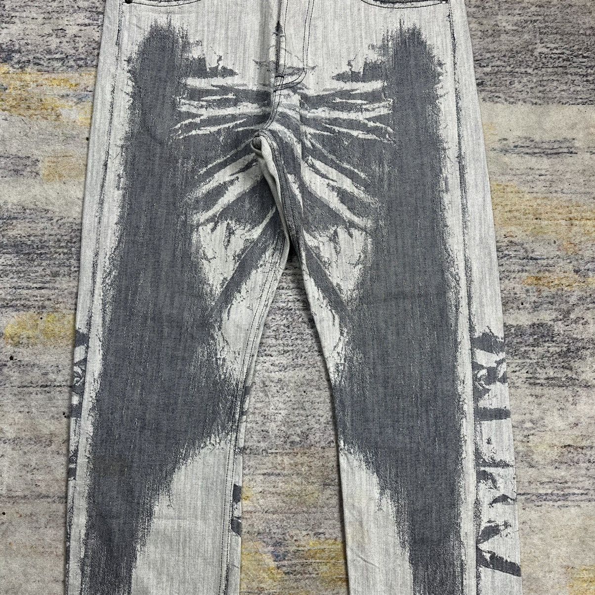 Issey Miyake AW2007 Issey Miyake A-poc Galaxy denim pants Size US 30 / EU 46 - 5 Thumbnail