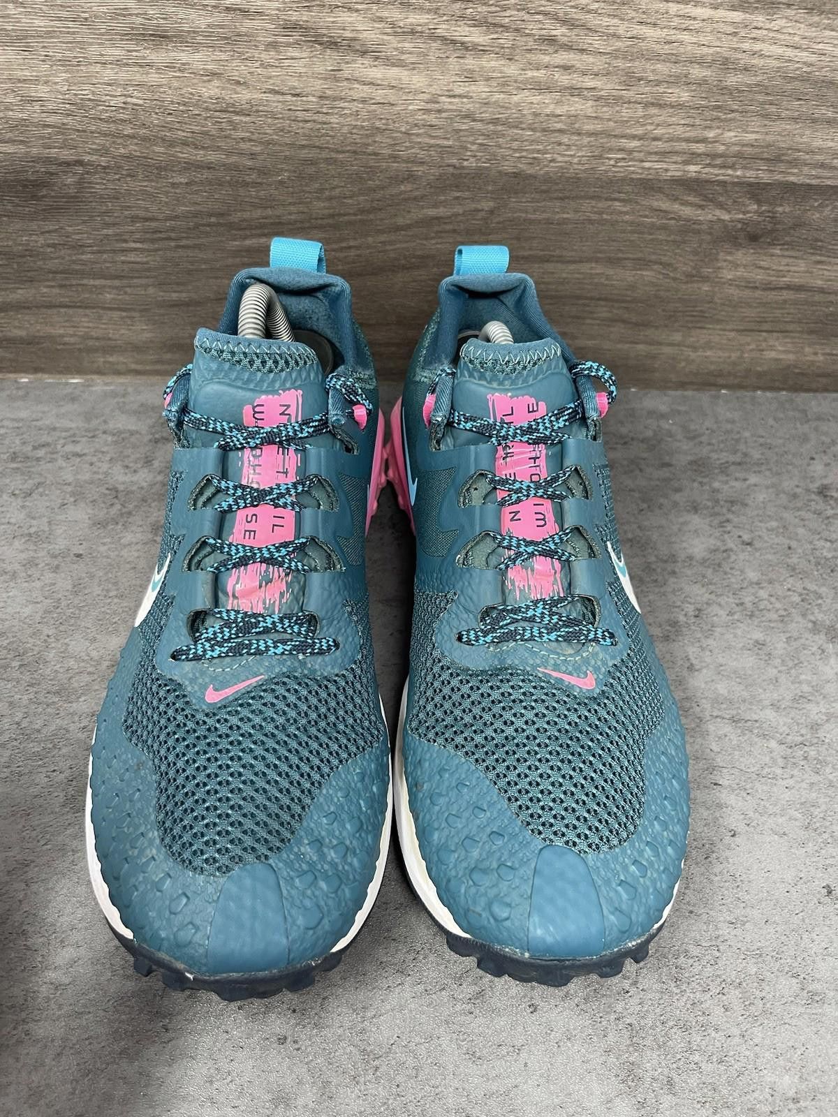 Nike Nike Wildhorse 7 Running Shoes Womens Size 9 Teal Blue Pink Size US 9 / IT 39 - 3 Thumbnail