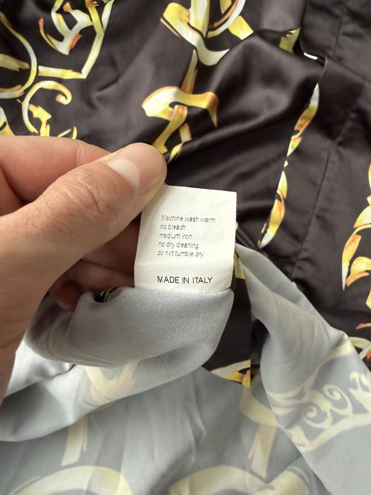 Versace Vintage 90s Versace Shirt Size US M / EU 48-50 / 2 - 6 Thumbnail