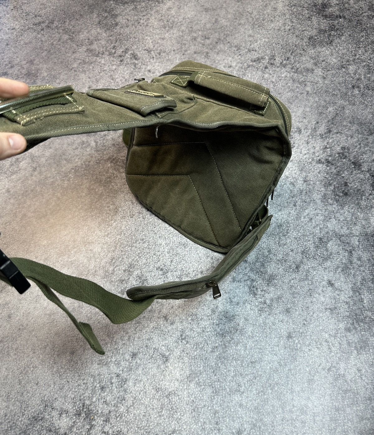 Vintage Y2K One Shoulder Bag Streetwear Rare Style Diesel USA Casual Size ONE SIZE - 2 Thumbnail