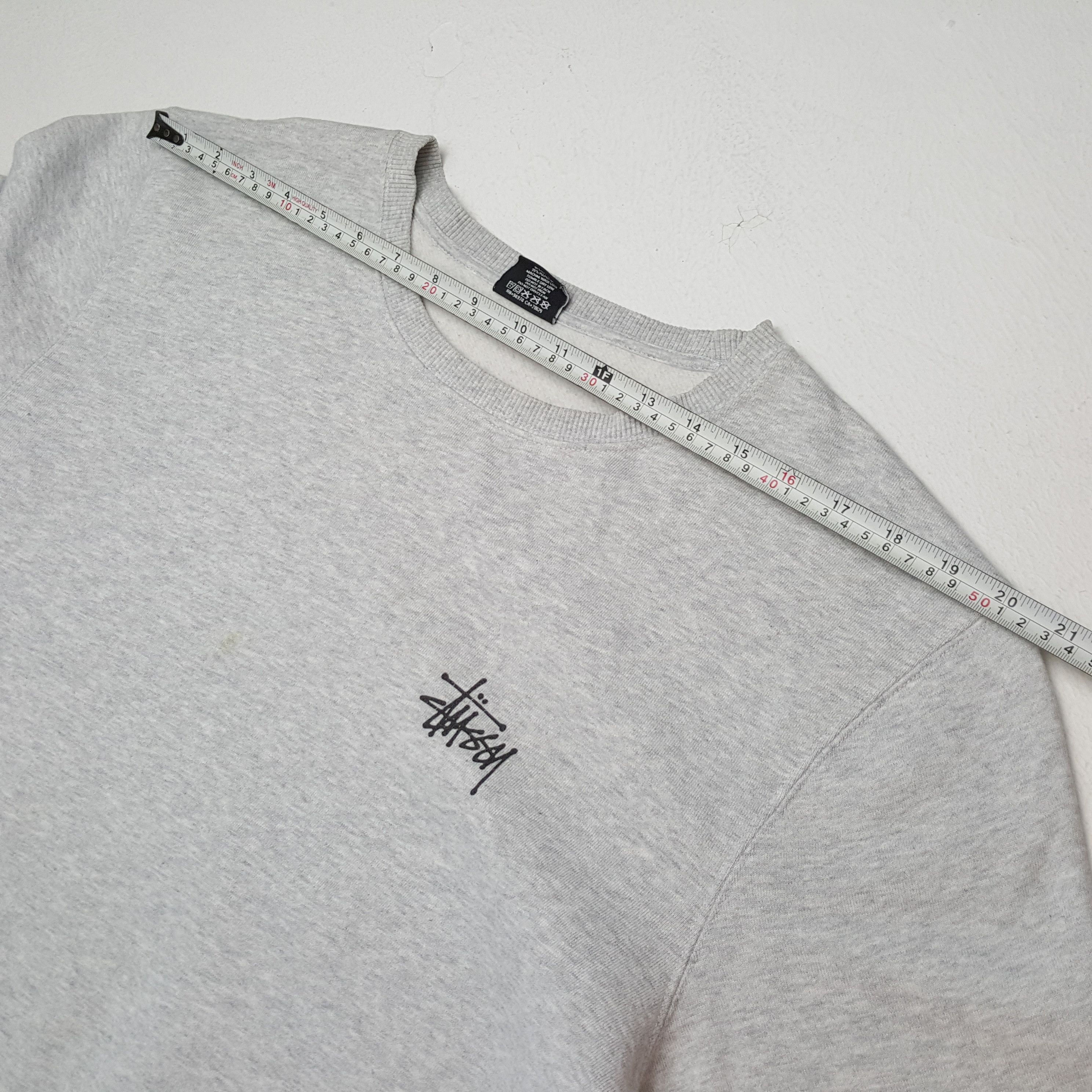 Stussy × Vintage Vintage STUSSY American Streetwear Skateboard Sweatshirts Size US M / EU 48-50 / 2 - 5 Thumbnail