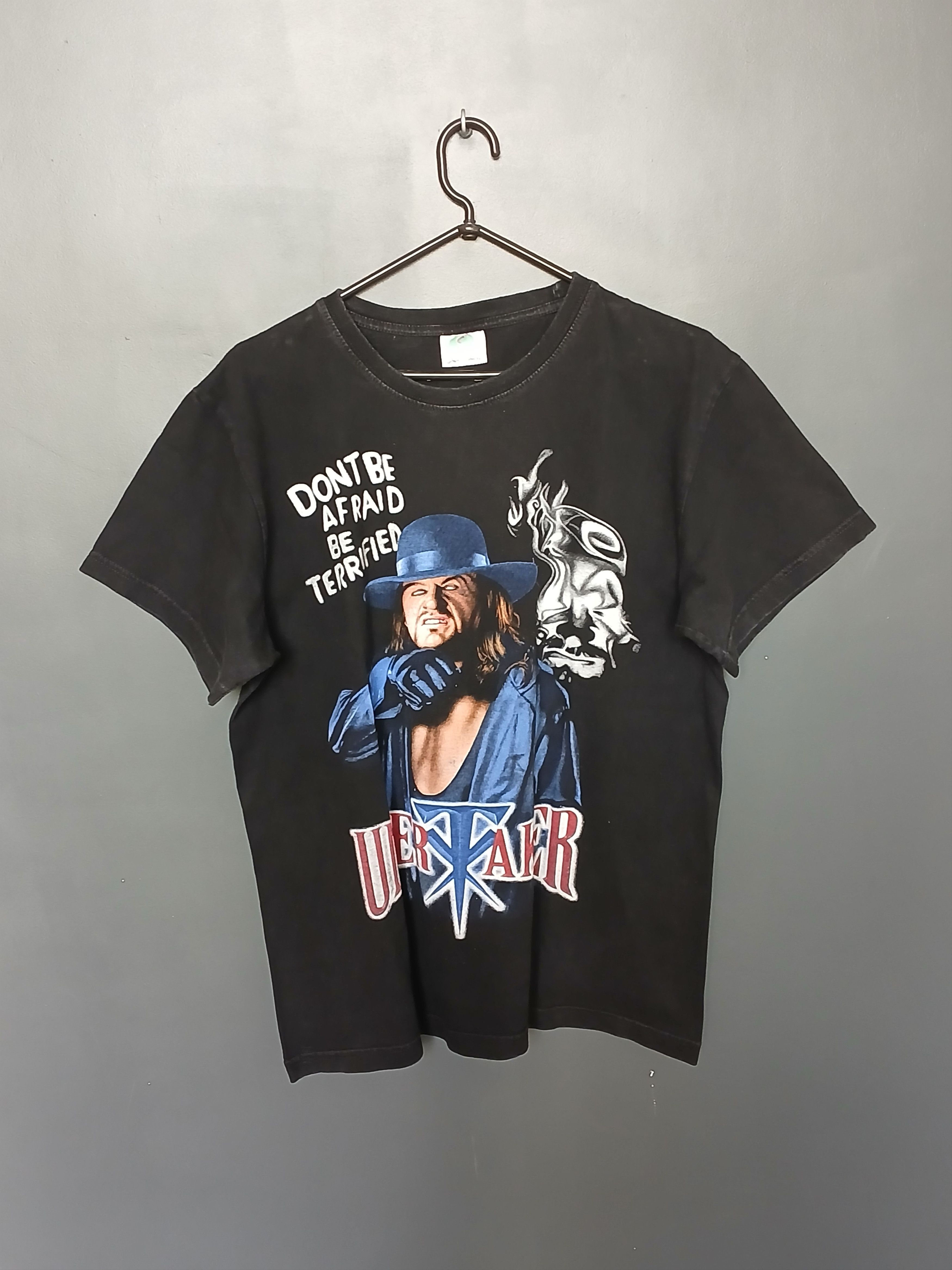 Vintage × WWE × WWF WWE Undertaker Wrestling T-Shirt Size US L / EU 52-54 / 3 - 1 Thumbnail