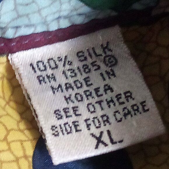 Burma Bibas Vintage Burma Bibas Golf Silk Button Shirt Size US XL / EU 56 / 4 - 4 Thumbnail