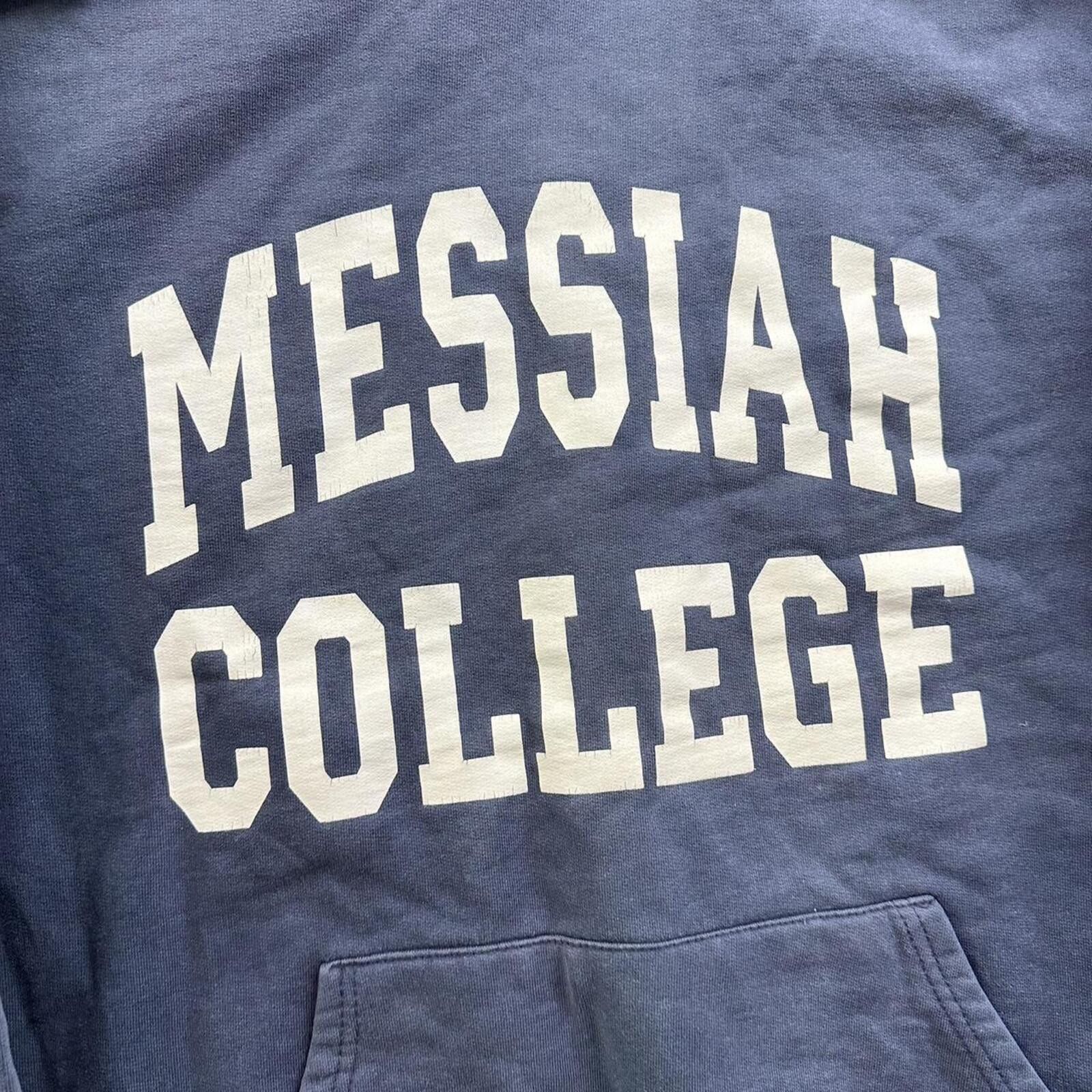 Other vintage Messiah College Navy blue 90s hoodie Size US M / EU 48-50 / 2 - 3 Thumbnail
