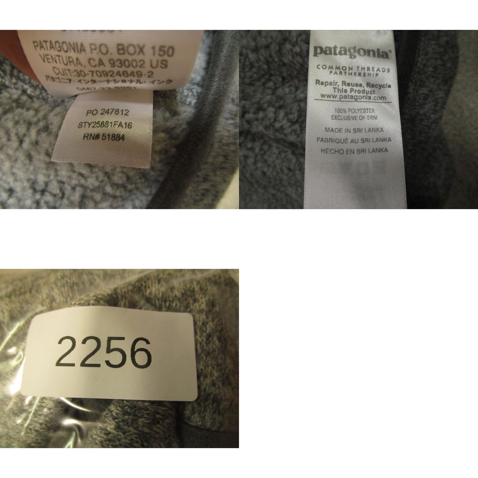 Patagonia Patagonia Better Sweater Vest Men XL Gray Fleece Full Zip Pockets Outdoor Hiking Size US XL / EU 56 / 4 - 8 Thumbnail