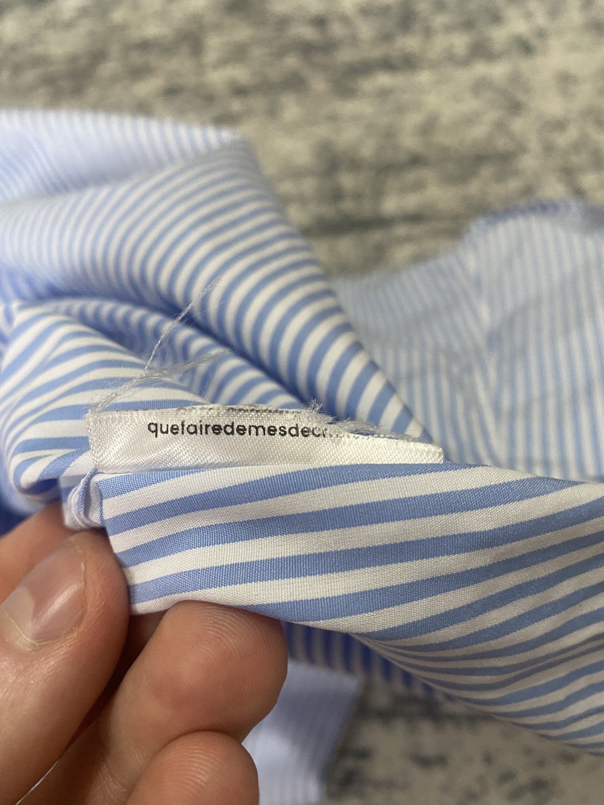 Gucci Gucci luxury Business striped shirt button up new collection Size US XXL / EU 58 / 5 - 4 Thumbnail