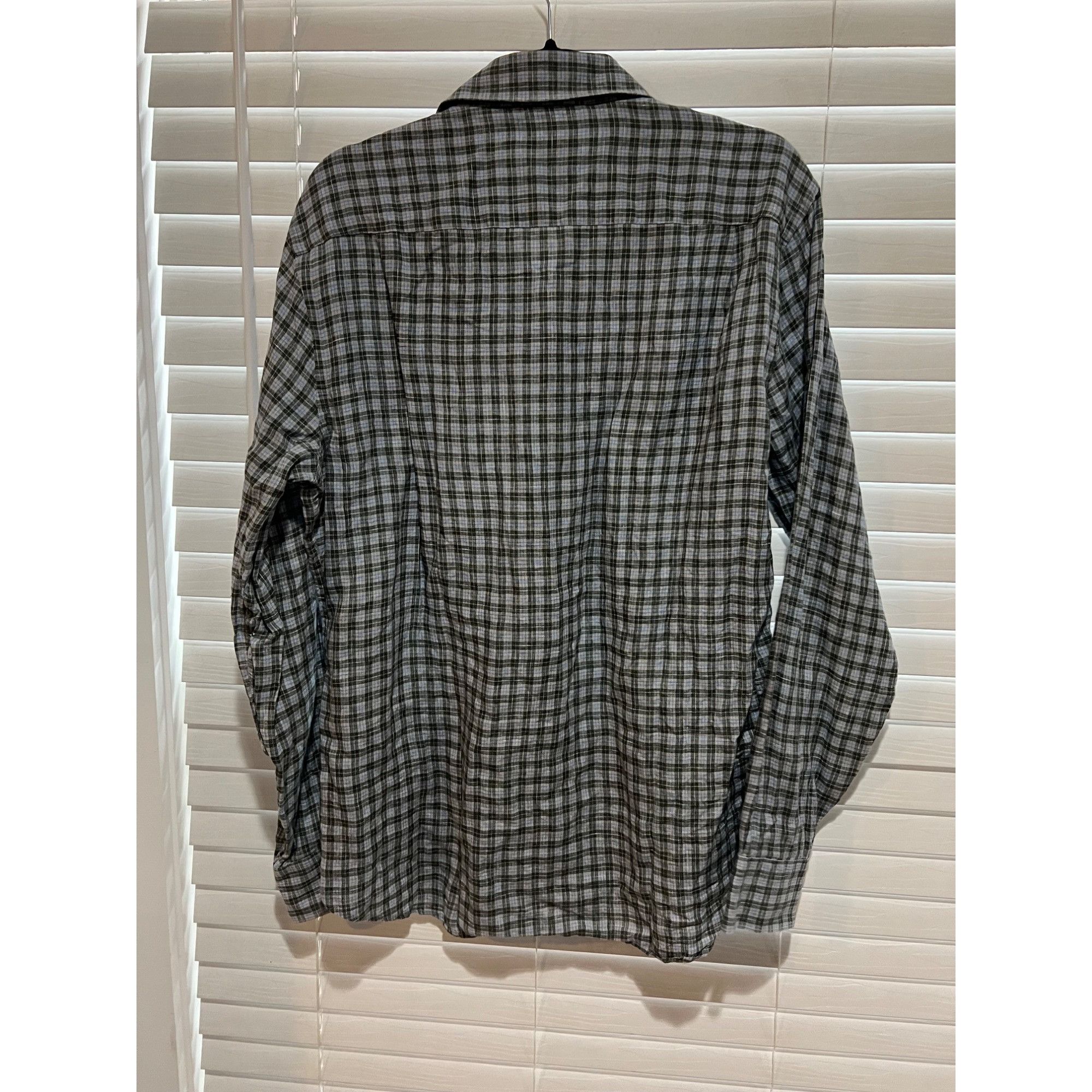 Peter Millar Peter Millar 100% Linen Long Sleeve Button Up Shirt - Size - Size US L / EU 52-54 / 3 - 3 Thumbnail