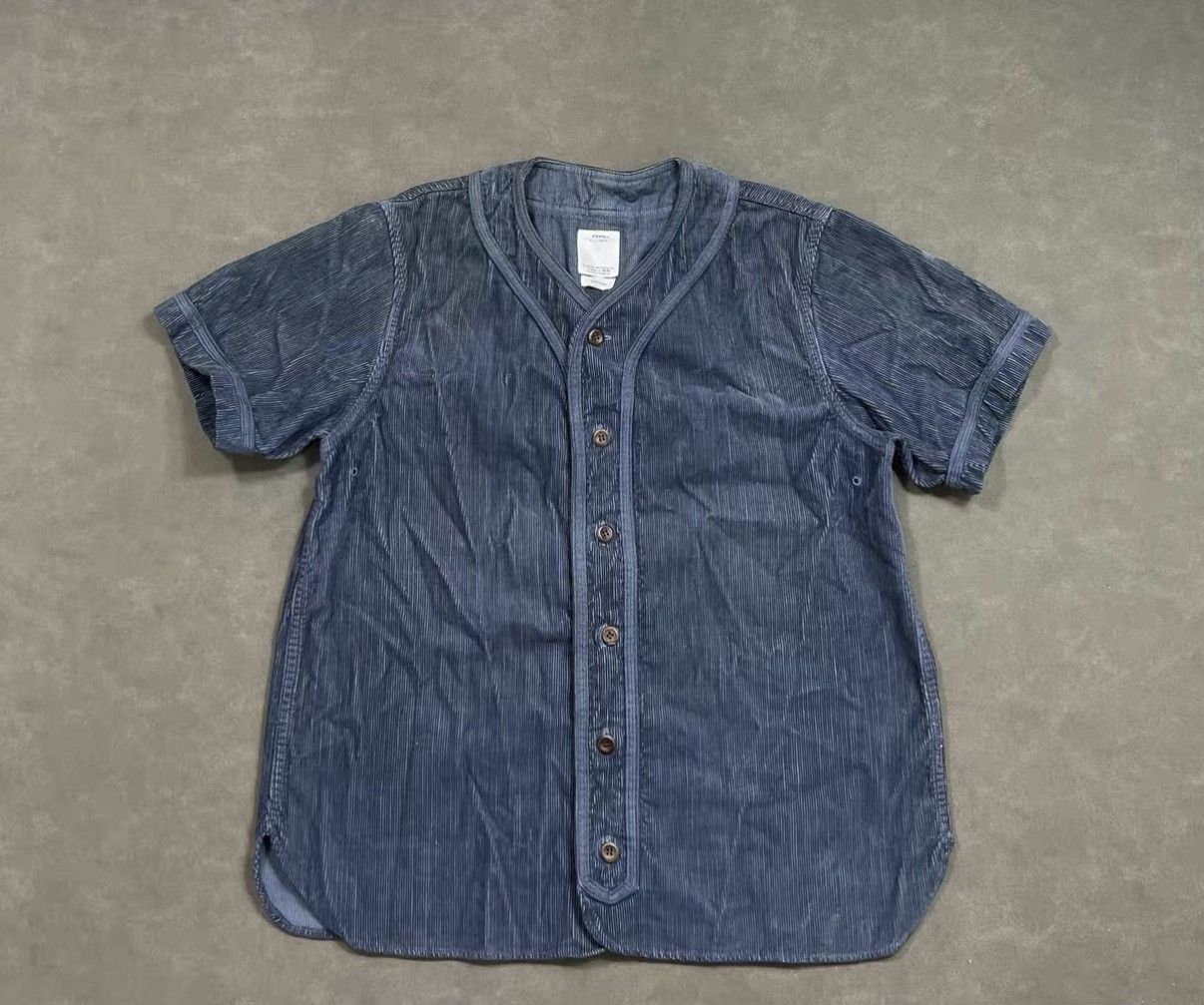 Visvim VISVIM DUGOUT SHIRT S/S KANO Baseball Short Sleeve Shirt J16 Size US M / EU 48-50 / 2 - 1 Thumbnail