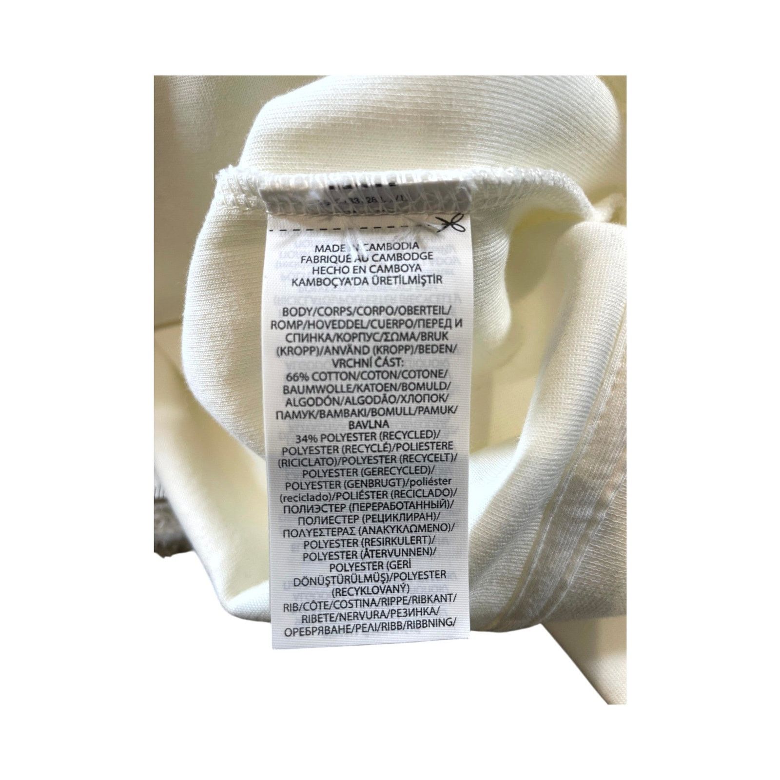 Polo Ralph Lauren Polo Zip Up Cream & Black Hoodie Size US L / EU 52-54 / 3 - 4 Thumbnail