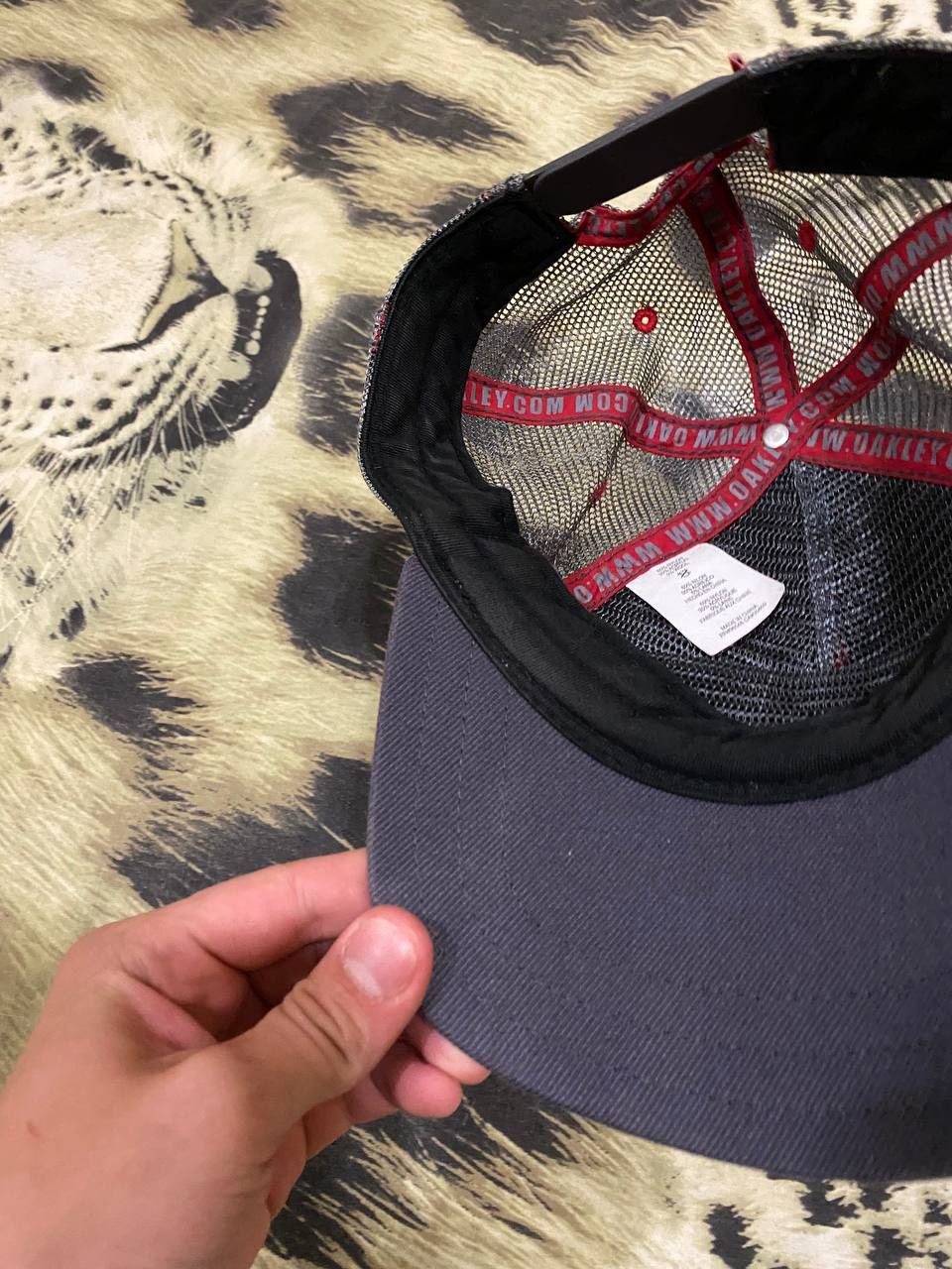 Oakley × Vintage Y2K Oakley Baseball Cap Perforated Software One Size Size ONE SIZE - 13 Thumbnail