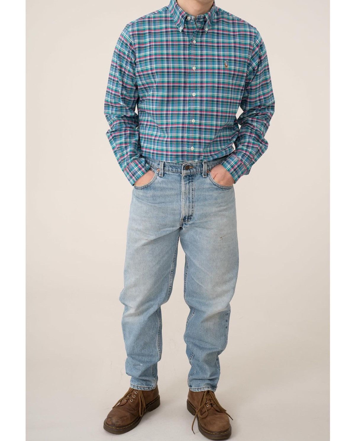 Polo Ralph Lauren 2000S POLO RALPH LAUREN PLAID SHIRT Size US M / EU 48-50 / 2 - 3 Thumbnail