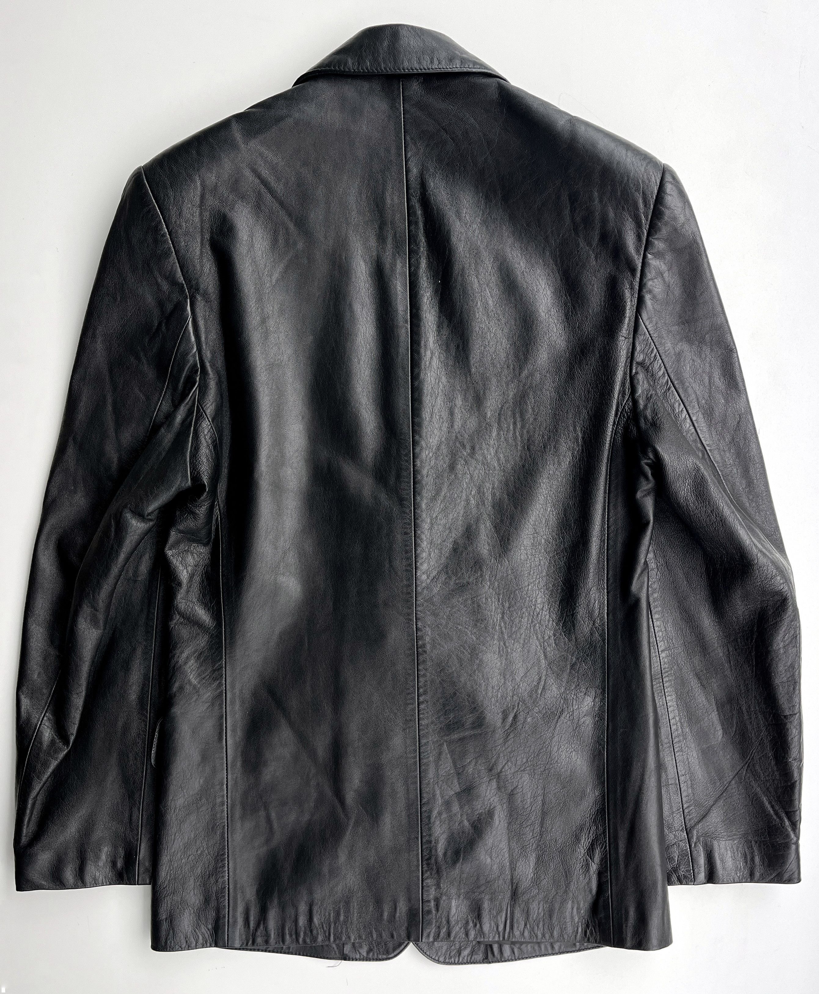 Schott Schott Leather Blazer Size US M / EU 48-50 / 2 - 9 Thumbnail