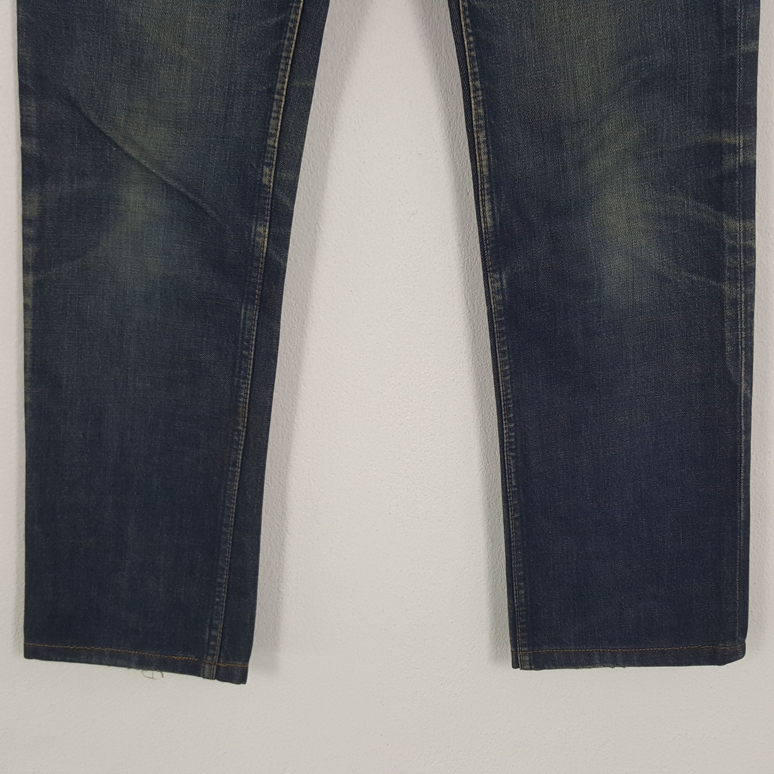 Hysteric Glamour × Vintage Vintage Hysteric Glamour Custom Art Logo Denim Jeans Size US 29 - 5 Thumbnail