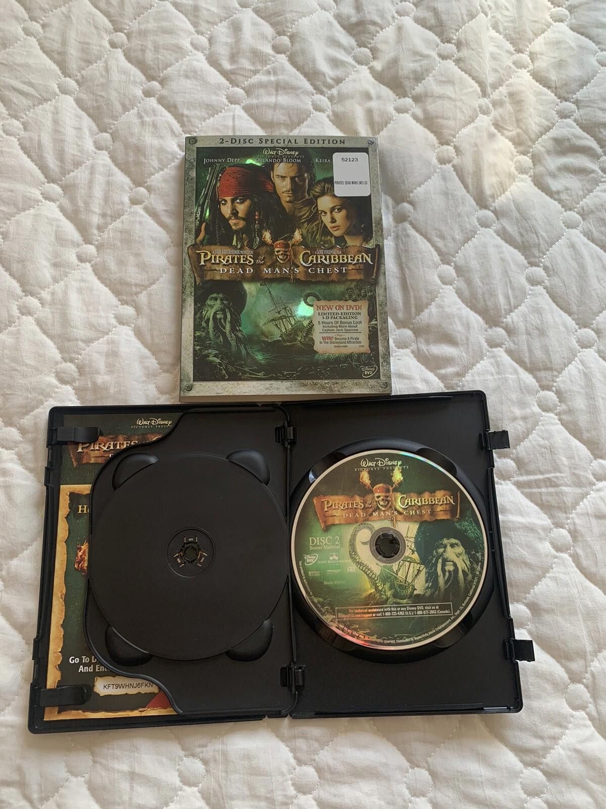 Designer Pirates of the Caribbean Dead Man's Chest 2006 Johnny Depp Size ONE SIZE - 4 Thumbnail