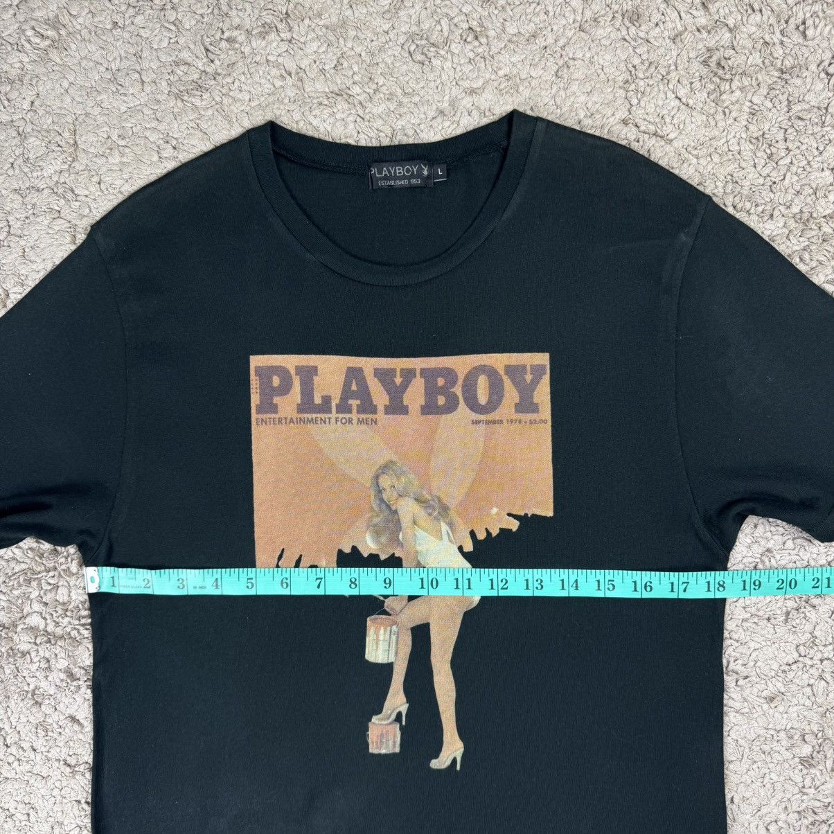 Playboy Vintage Playboy Magazine Sue Paul T-shirt Size US L / EU 52-54 / 3 - 11 Thumbnail