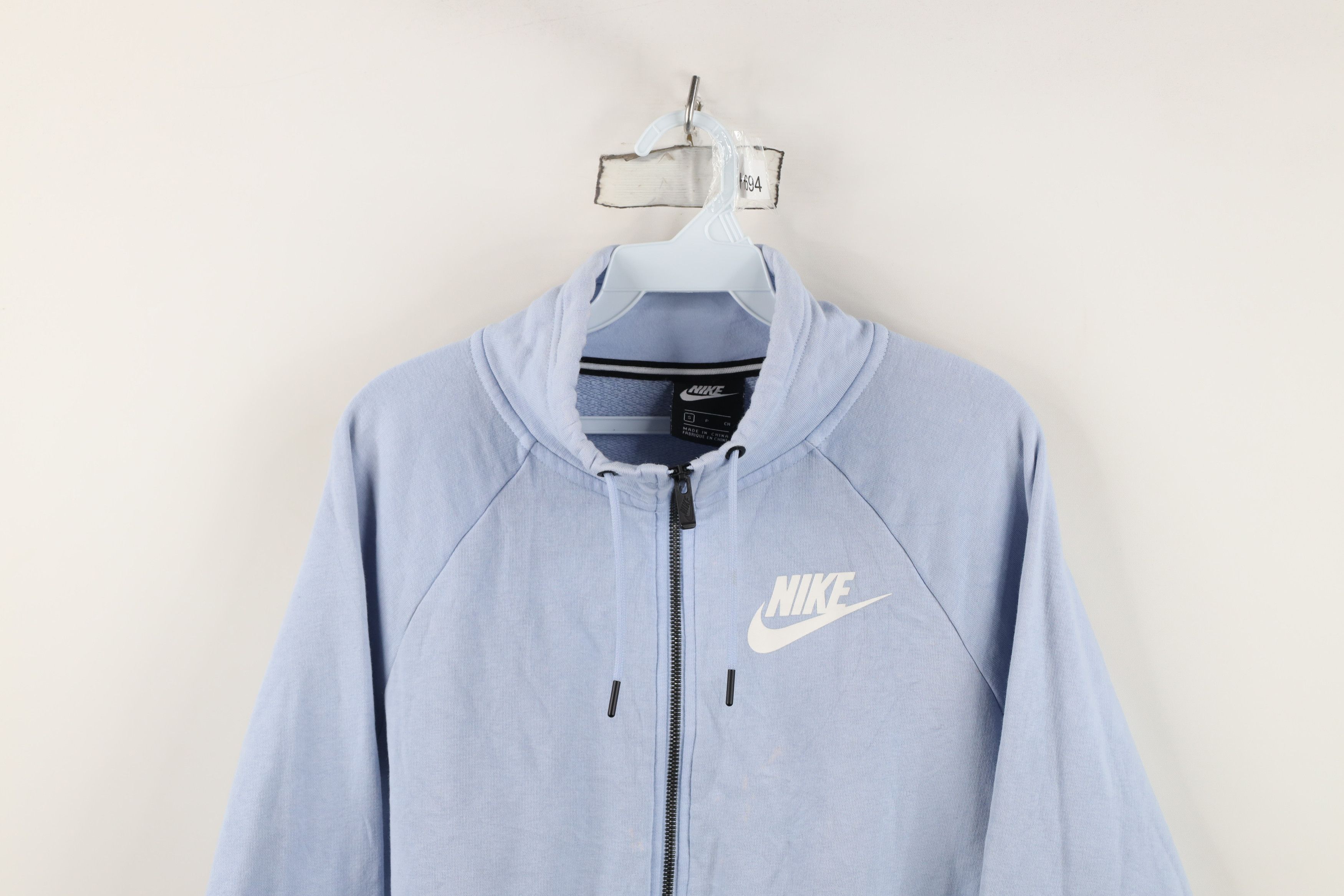 Nike Nike Sportswear Club Essential Half Zip Sweatshirt Blue Size S / US 4 / IT 40 - 2 Thumbnail