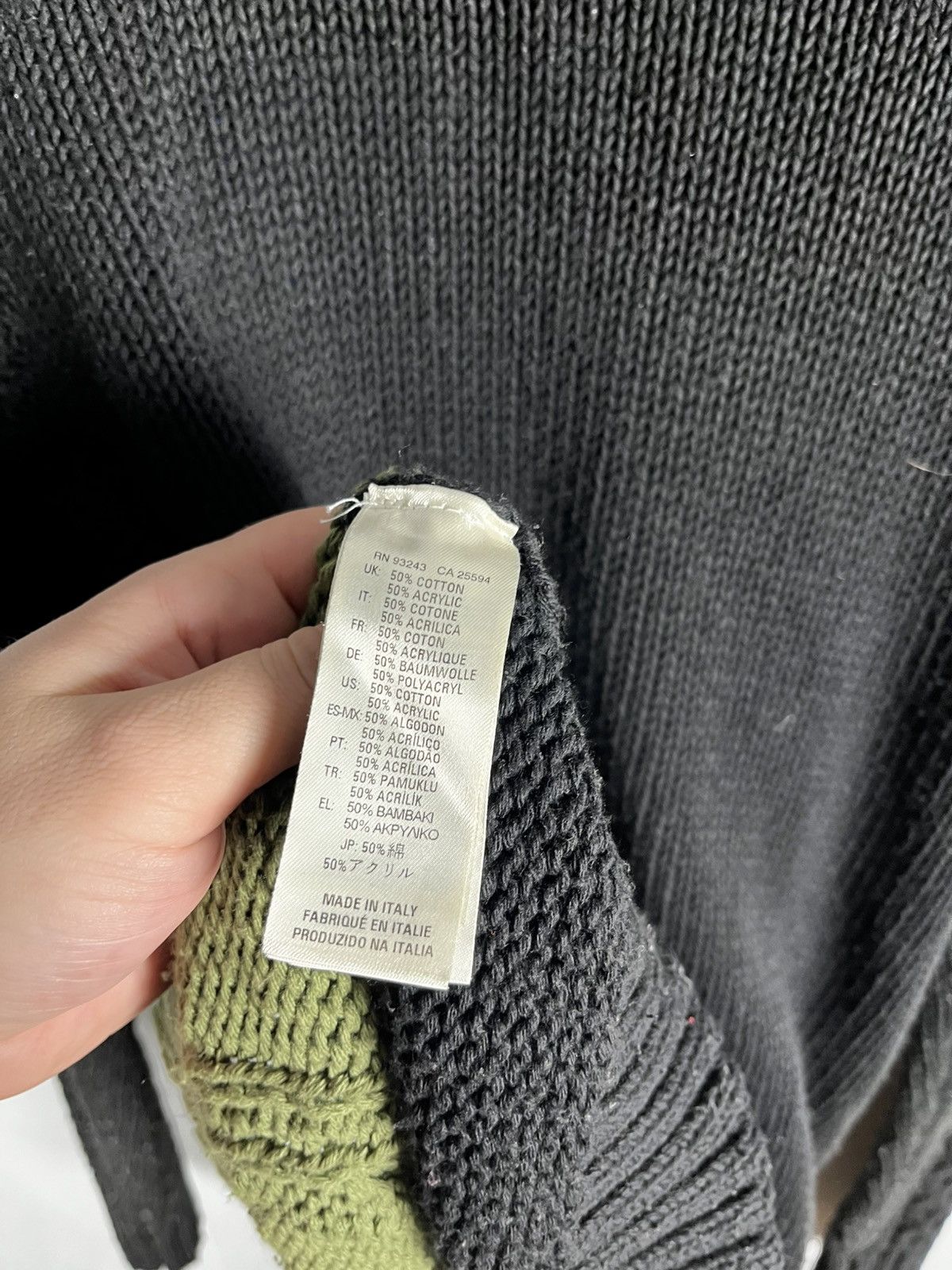 Diesel Diesel knit sweater size xl Size US XL / EU 56 / 4 - 11 Thumbnail