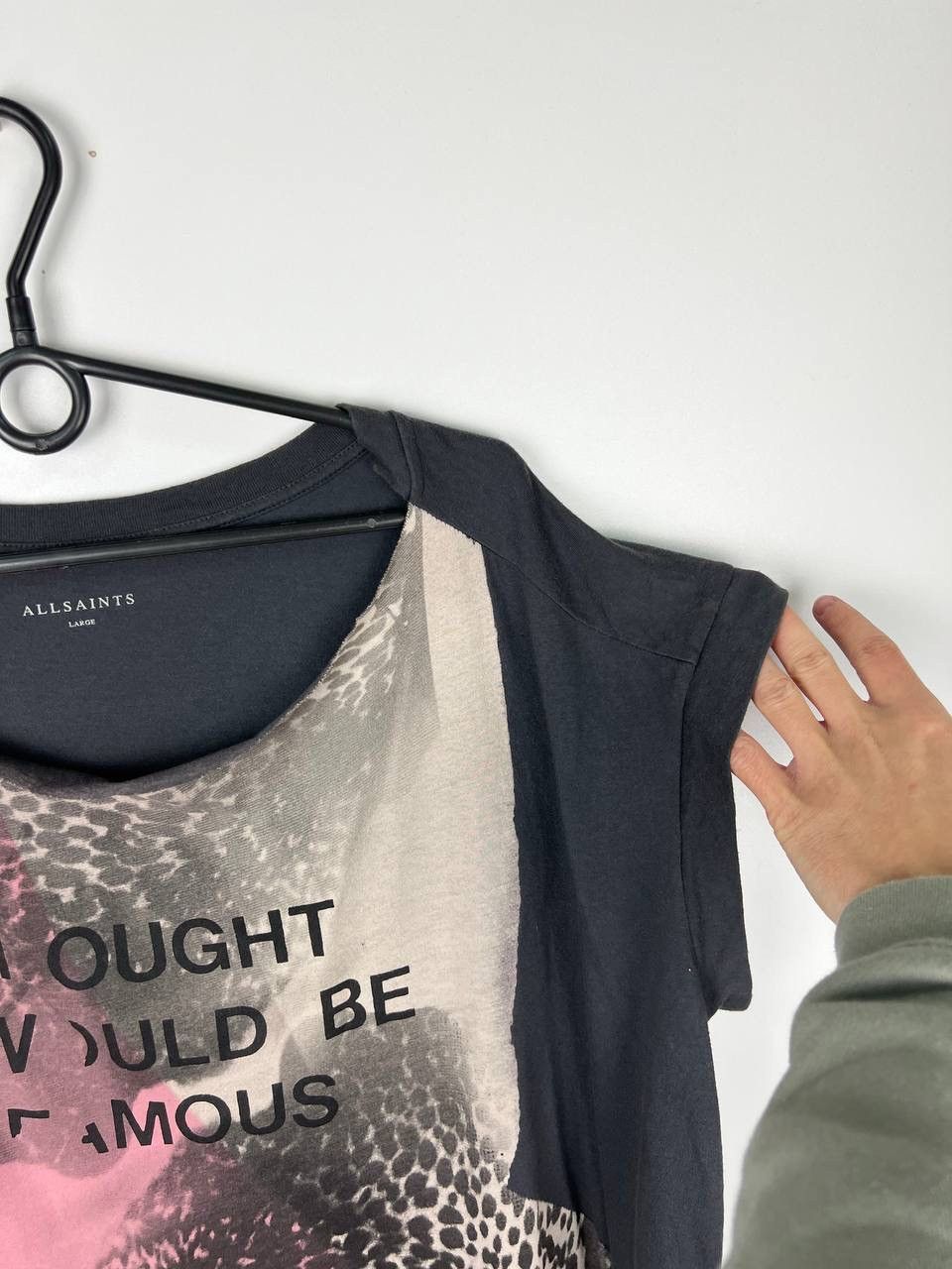 Allsaints Allsaints luxury t-shirts woman size L Size US L / EU 52-54 / 3 - 6 Thumbnail