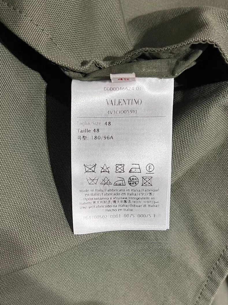 Valentino Valentino Olive green cotton jacket Size US M / EU 48-50 / 2 - 7 Thumbnail