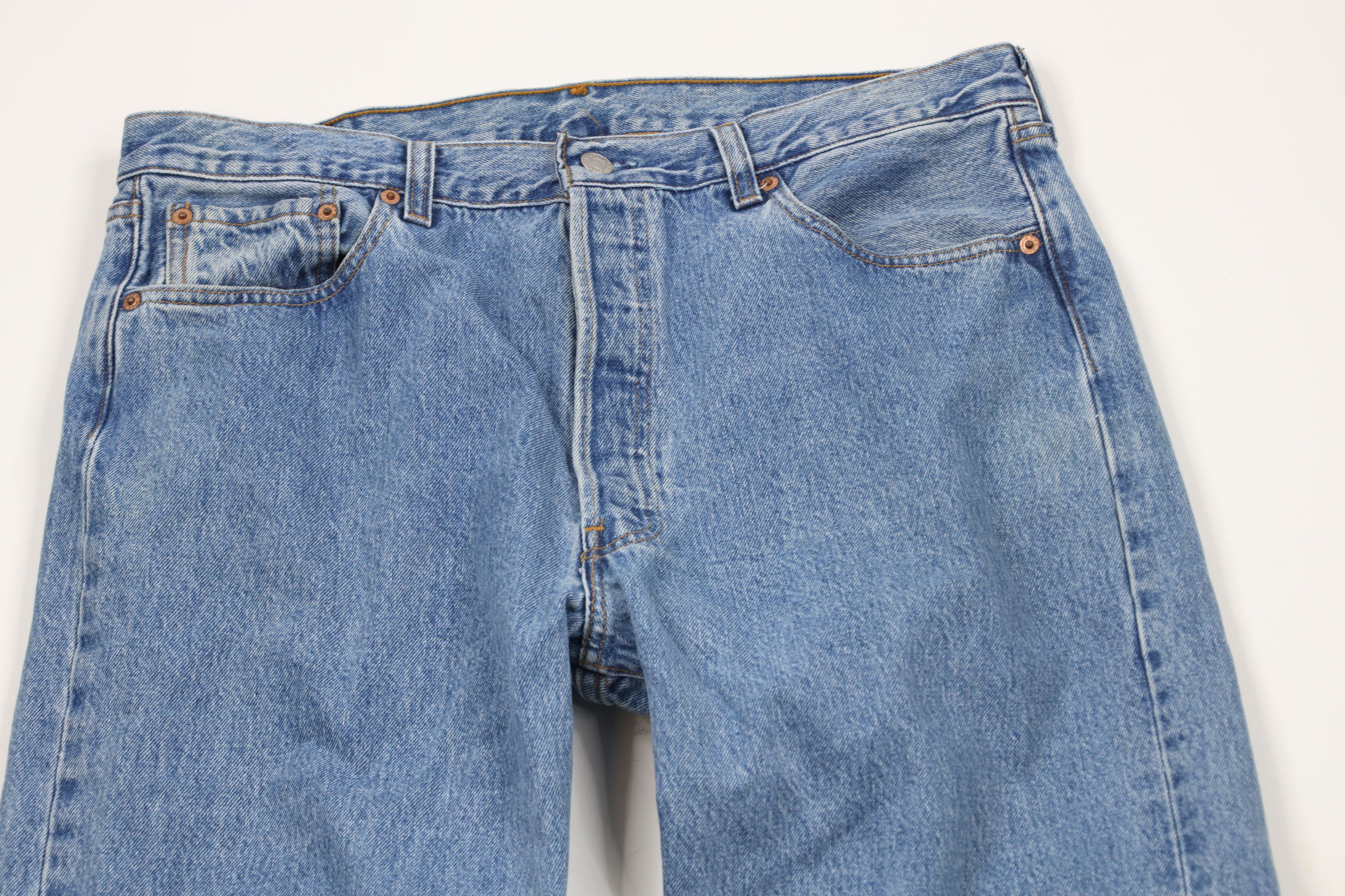 Levi's × Vintage Vintage 90s Levis 501xx Button Fly Original Fit Jeans USA Size US 36 / EU 52 - 2 Thumbnail