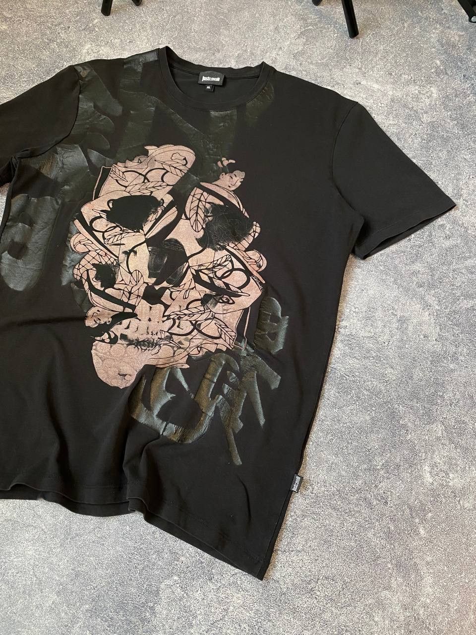 Japanese Brand × Just Cavalli × Vintage VINTAGE Y2K JUST CAVALLI AMAZING JAPANESE STYLE T SHIRT Size US XL / EU 56 / 4 - 3 Thumbnail