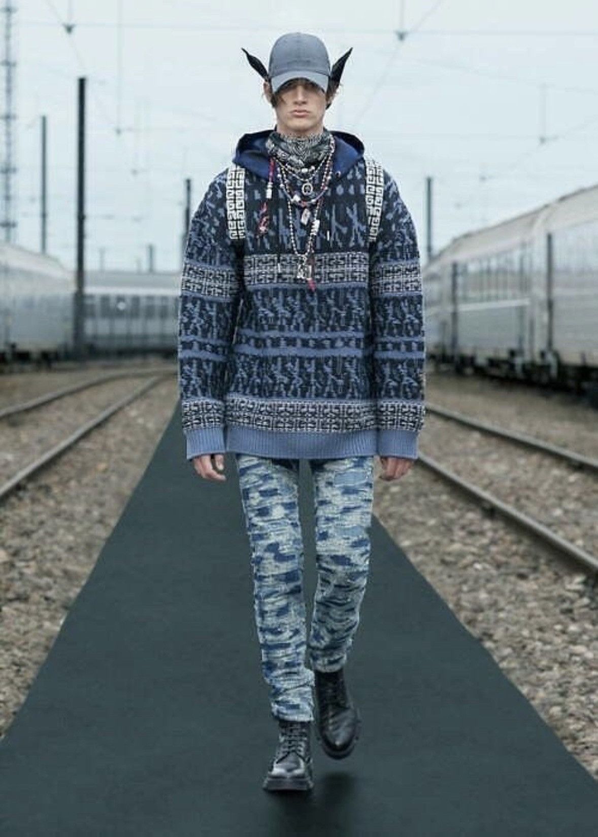 Chito Intarsia Boxy Knit Sweater ss21 resort Size US S / EU 44-46 / 1 - 8 Thumbnail