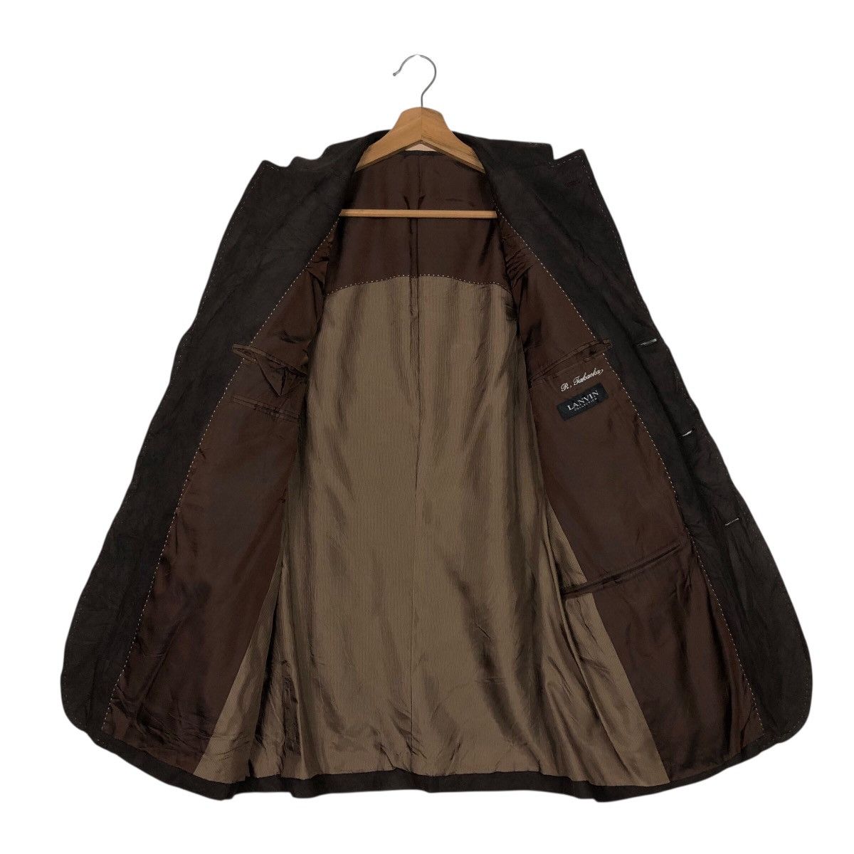 Lanvin 📌Rich Brown Vintage Chore Jacket Lanvin Collection Size US M / EU 48-50 / 2 - 14 Thumbnail
