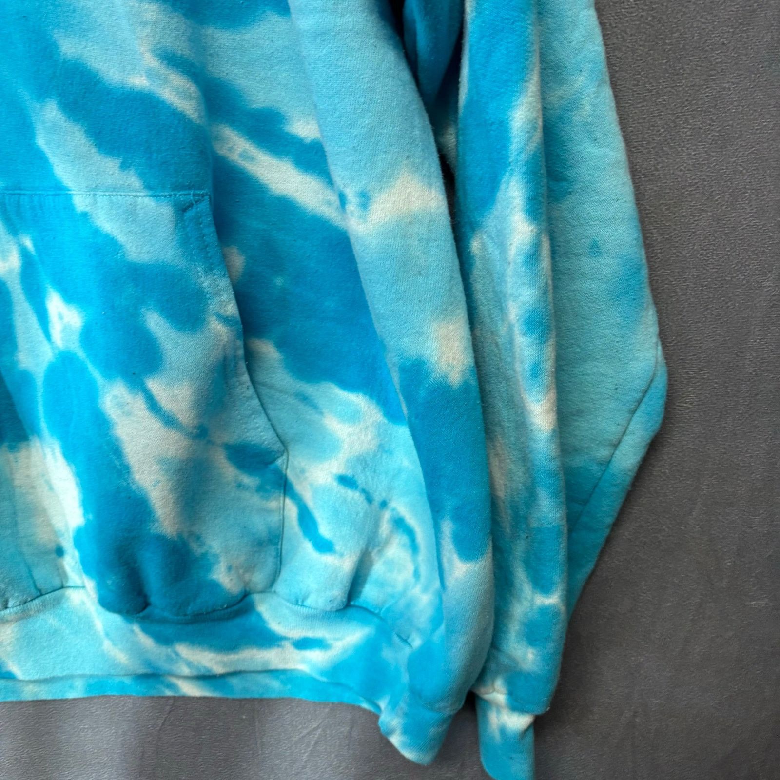 Port & Company Port Company Tie Dye Harris Ranch Hoodie XL Blue Streetwear Size US XL / EU 56 / 4 - 9 Thumbnail