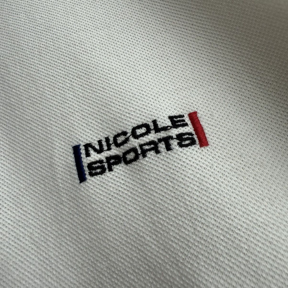Nicole Club Vintage Nicole Sports Cream Embroidery Polos Size US L / EU 52-54 / 3 - 8 Thumbnail