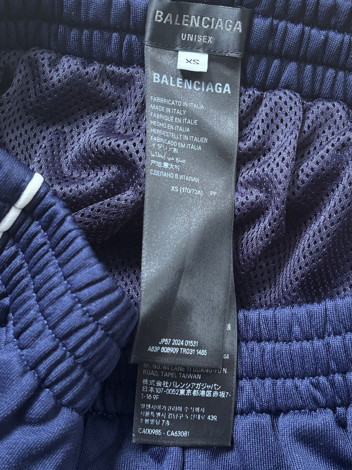 Balenciaga Balenciaga cut up track pants Size US 32 / EU 48 - 6 Thumbnail