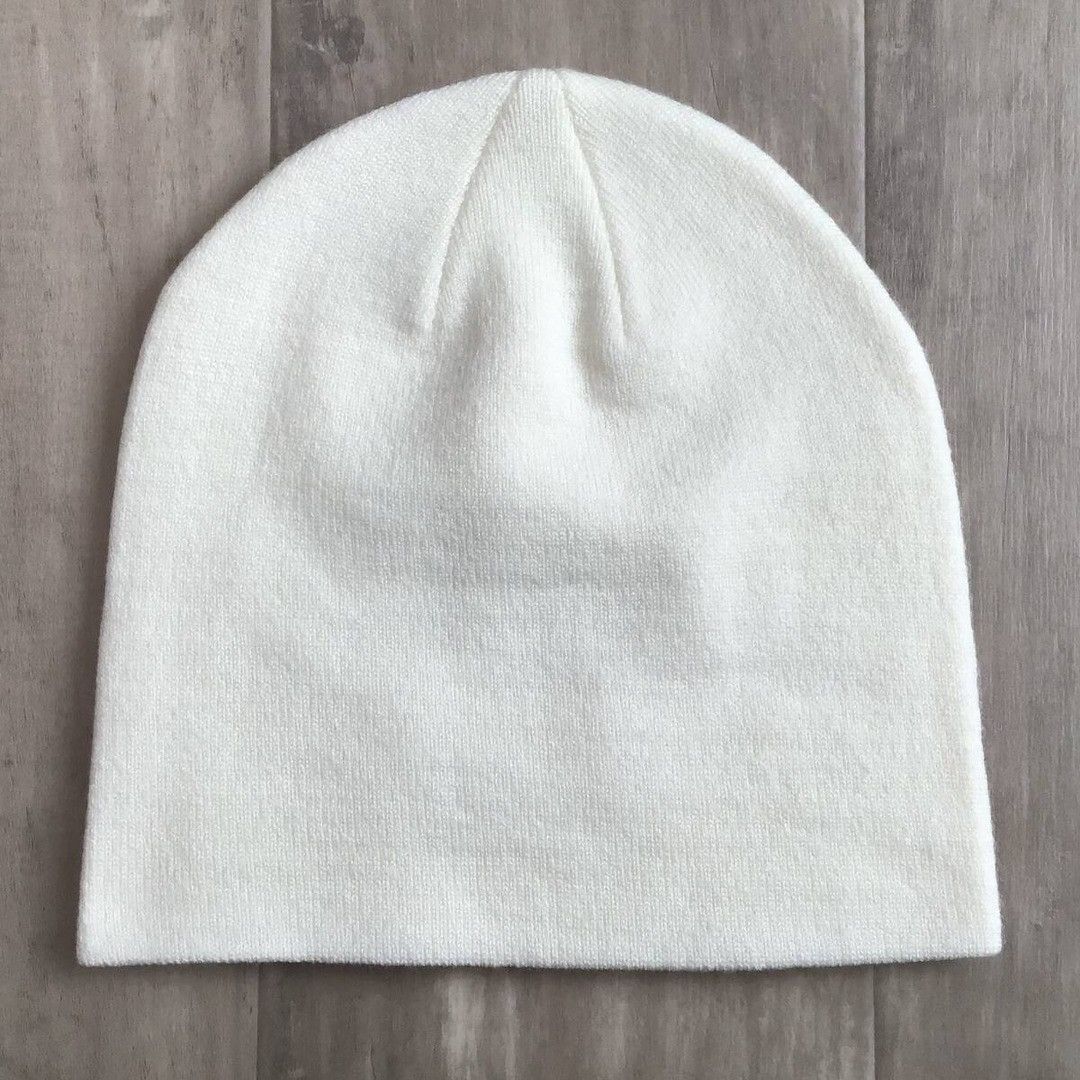 Bape BAPE STA White TWINSTA LOGO beanie knit cap a bathing ape Size ONE SIZE - 3 Thumbnail