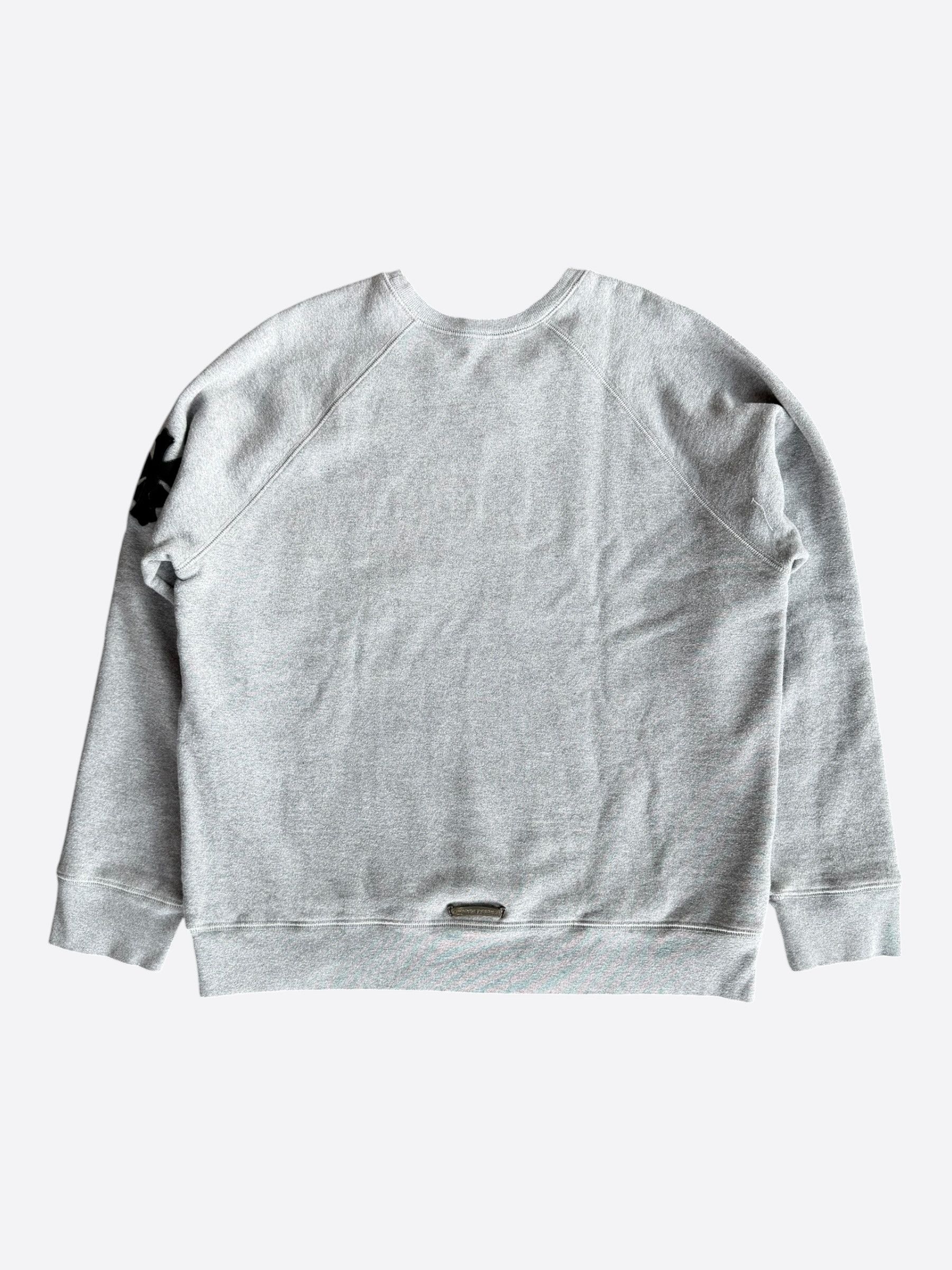 Chrome Hearts Grey & Black Triple Cross Patch Paper Jam Sweater Size US L / EU 52-54 / 3 - 2 Thumbnail