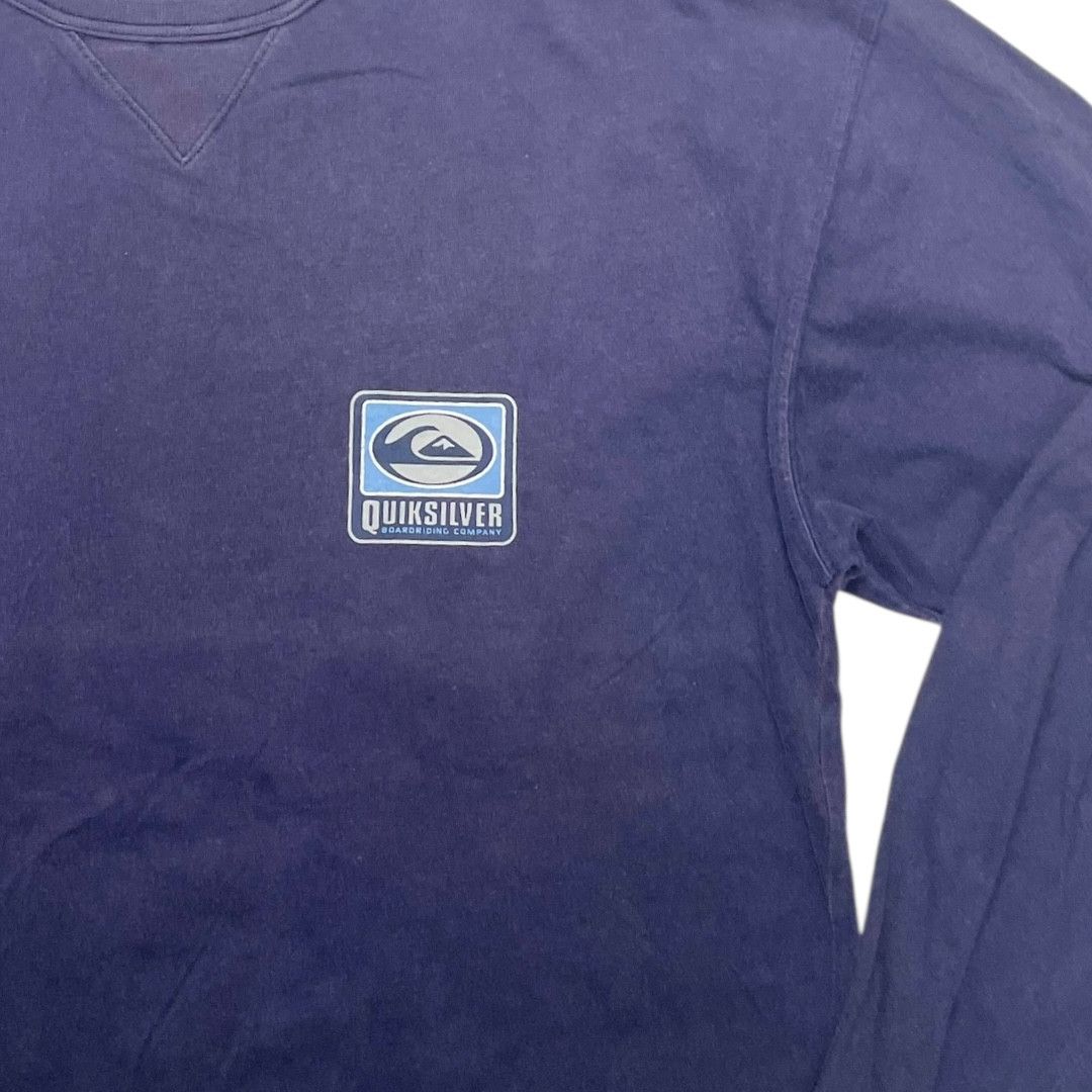 Quiksilver Vintage Quiksilver Long Sleeve tee Size US L / EU 52-54 / 3 - 4 Thumbnail