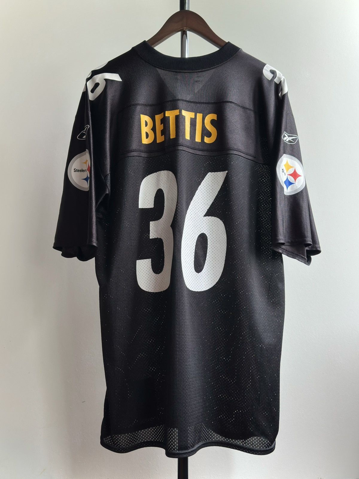 NFL × Reebok × Vintage PITTSBURGH STEELERS JEROME BETTIS #36 REEBOK NFL JERSEY Size US L / EU 52-54 / 3 - 1 Thumbnail